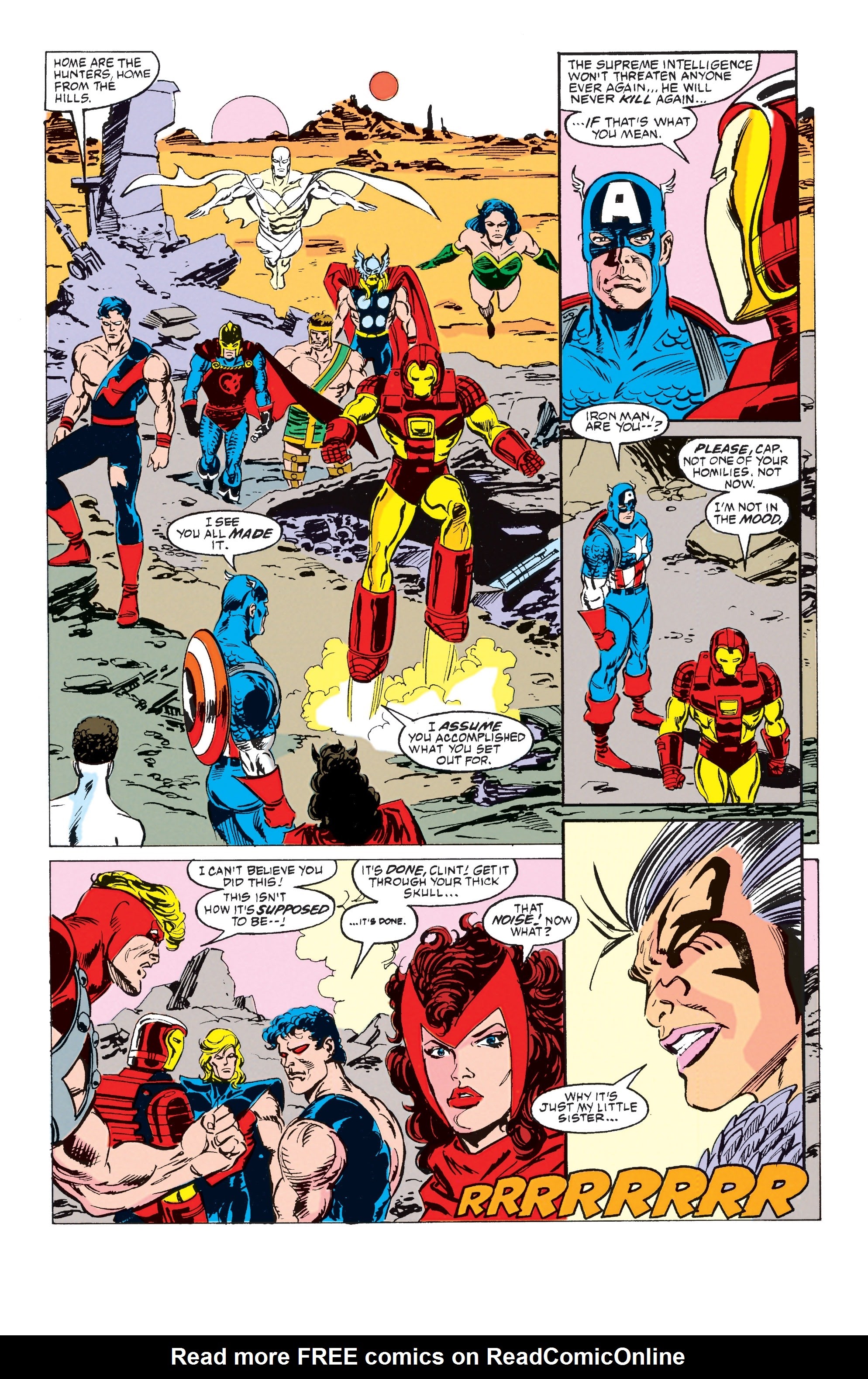 Read online Avengers Epic Collection: Operation Galactic Storm comic -  Issue # TPB (Part 5) - 33