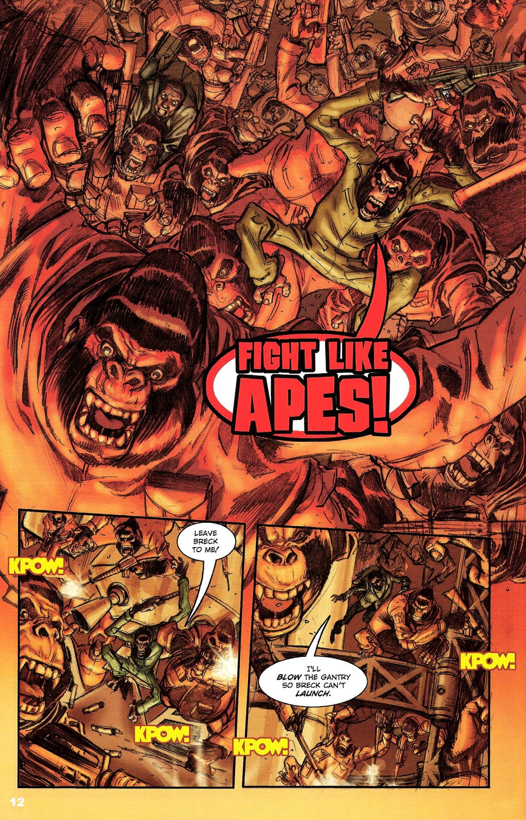 Read online Revolution on the Planet of the Apes comic -  Issue #6 - 12