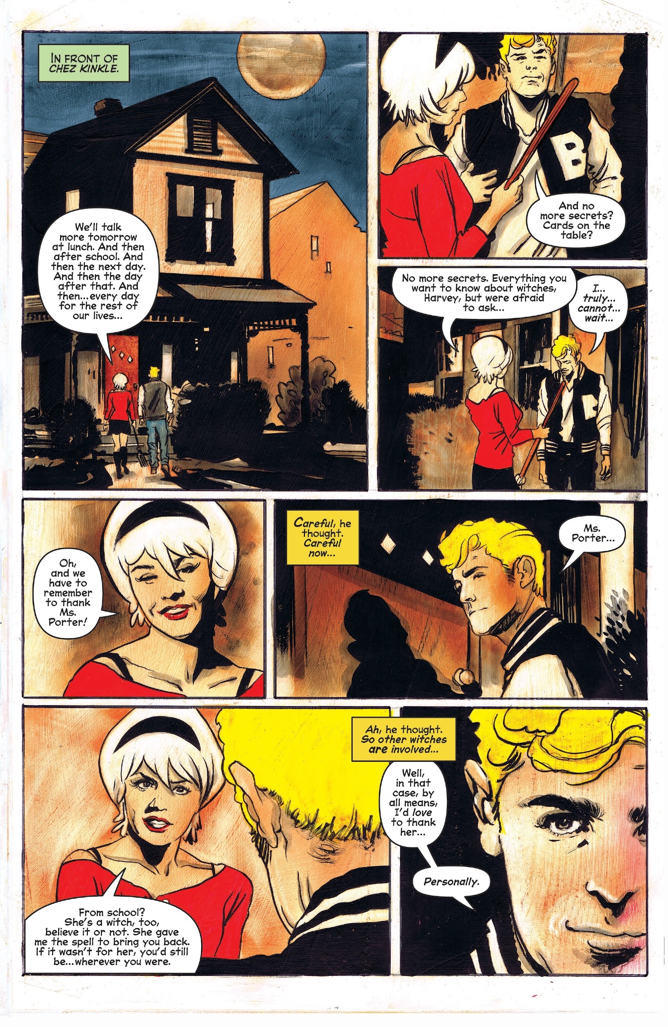 Read online Chilling Adventures of Sabrina comic -  Issue #8 - 29