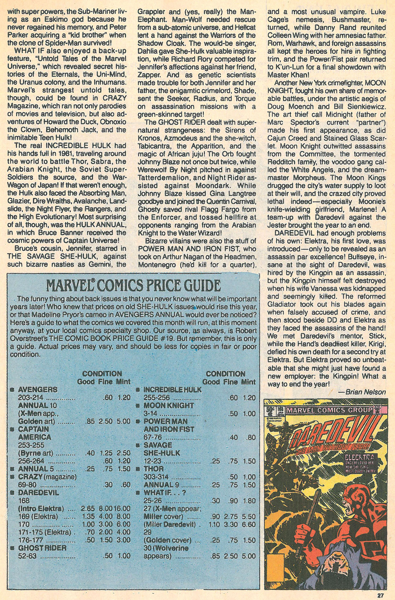 Read online Marvel Age comic -  Issue #89 - 28