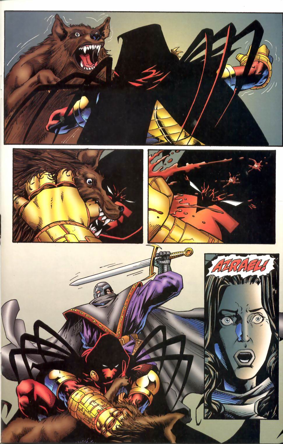 Read online Azrael (1995) comic -  Issue #8 - 12