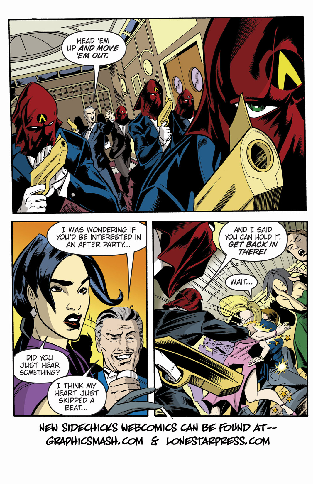 Read online SideChicks comic -  Issue #1 - 6