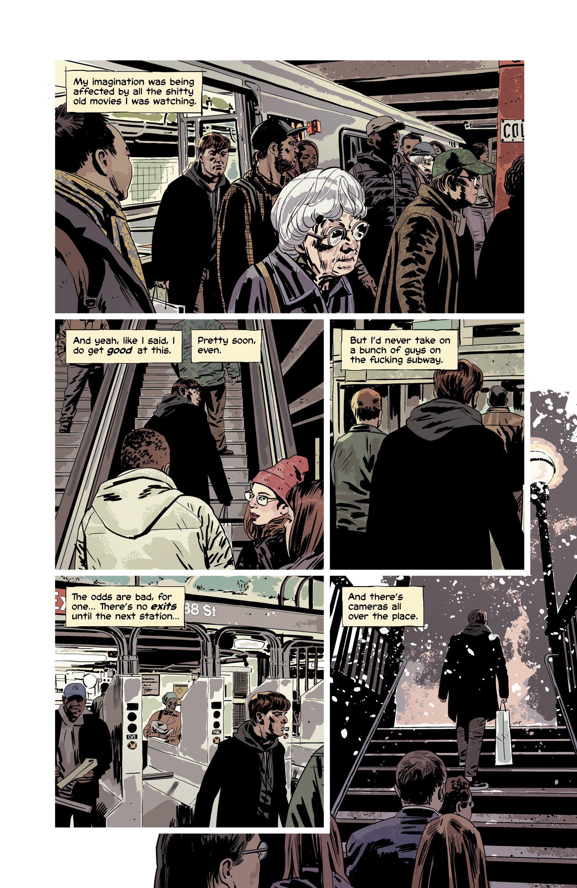 Read online Kill or Be Killed comic -  Issue #4 - 7
