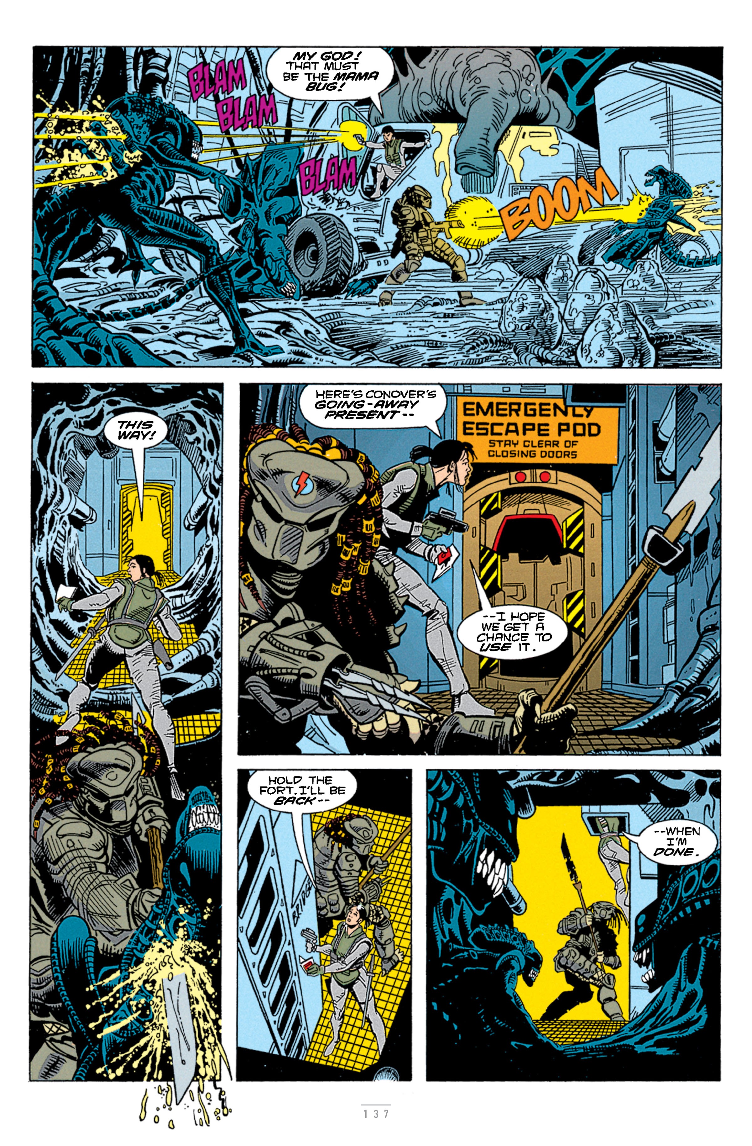 Read online Aliens vs. Predator 30th Anniversary Edition - The Original Comics Series comic -  Issue # TPB (Part 2) - 36