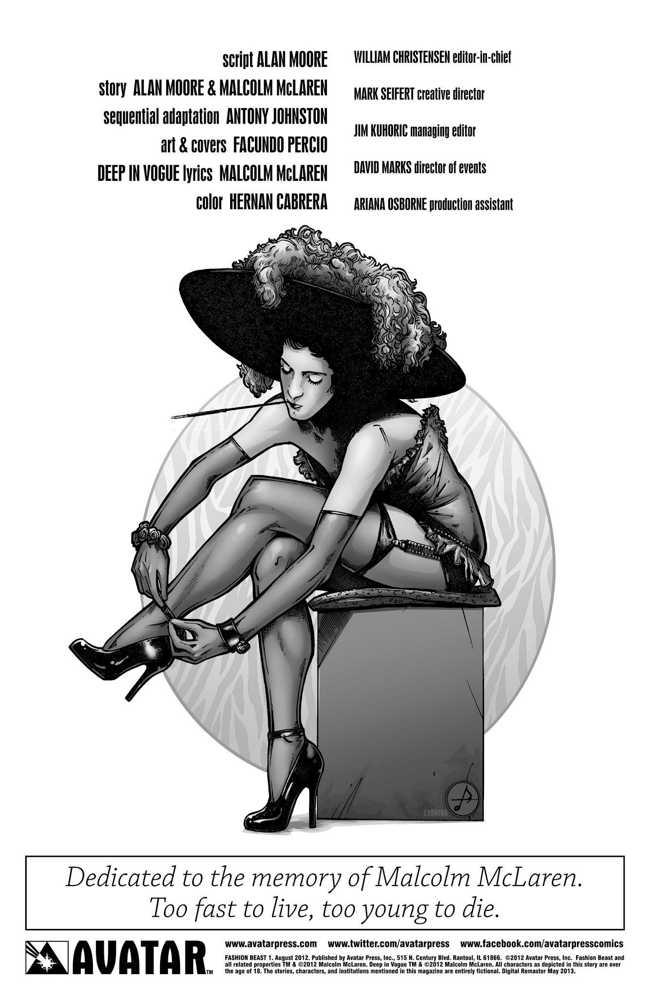 Read online Fashion Beast comic -  Issue #1 - 2