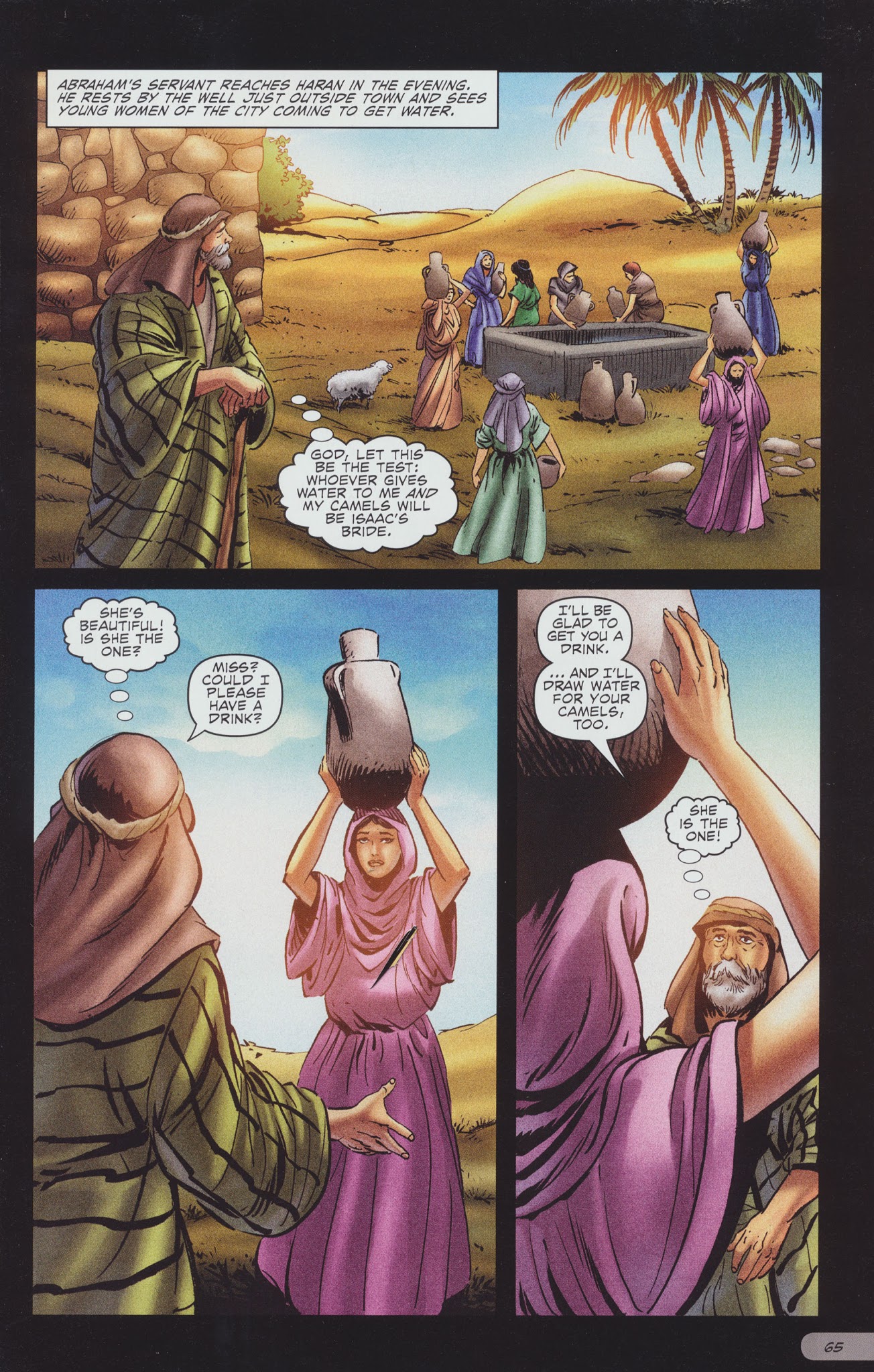 Read online The Action Bible comic -  Issue # TPB 1 - 69