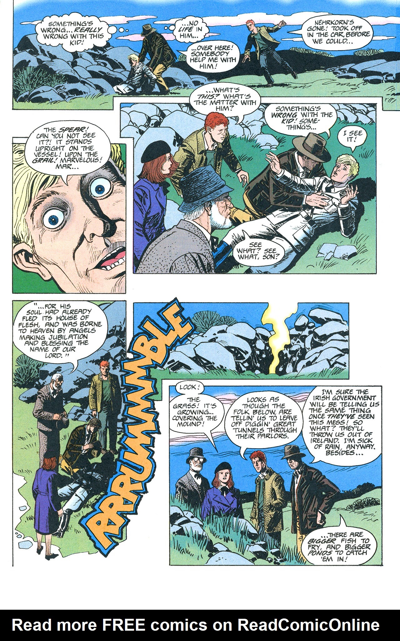 Read online Indiana Jones and the Spear of Destiny comic -  Issue #4 - 23
