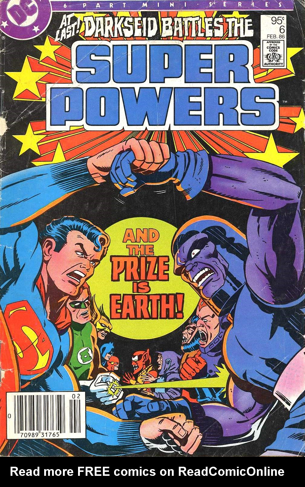 Read online Super Powers (1985) comic -  Issue #6 - 2