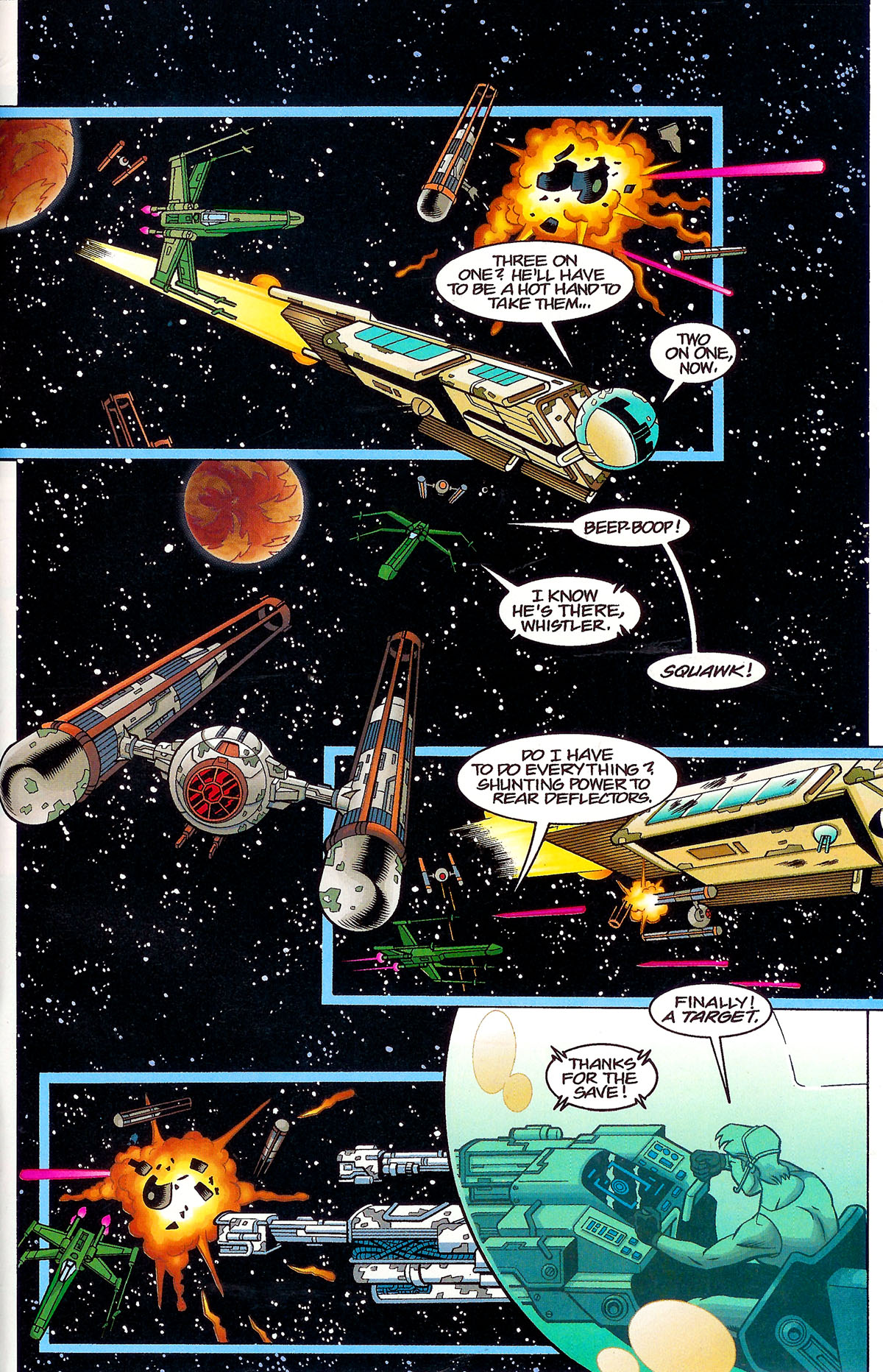 Read online Star Wars: X-Wing Rogue Squadron comic -  Issue #27 - 23