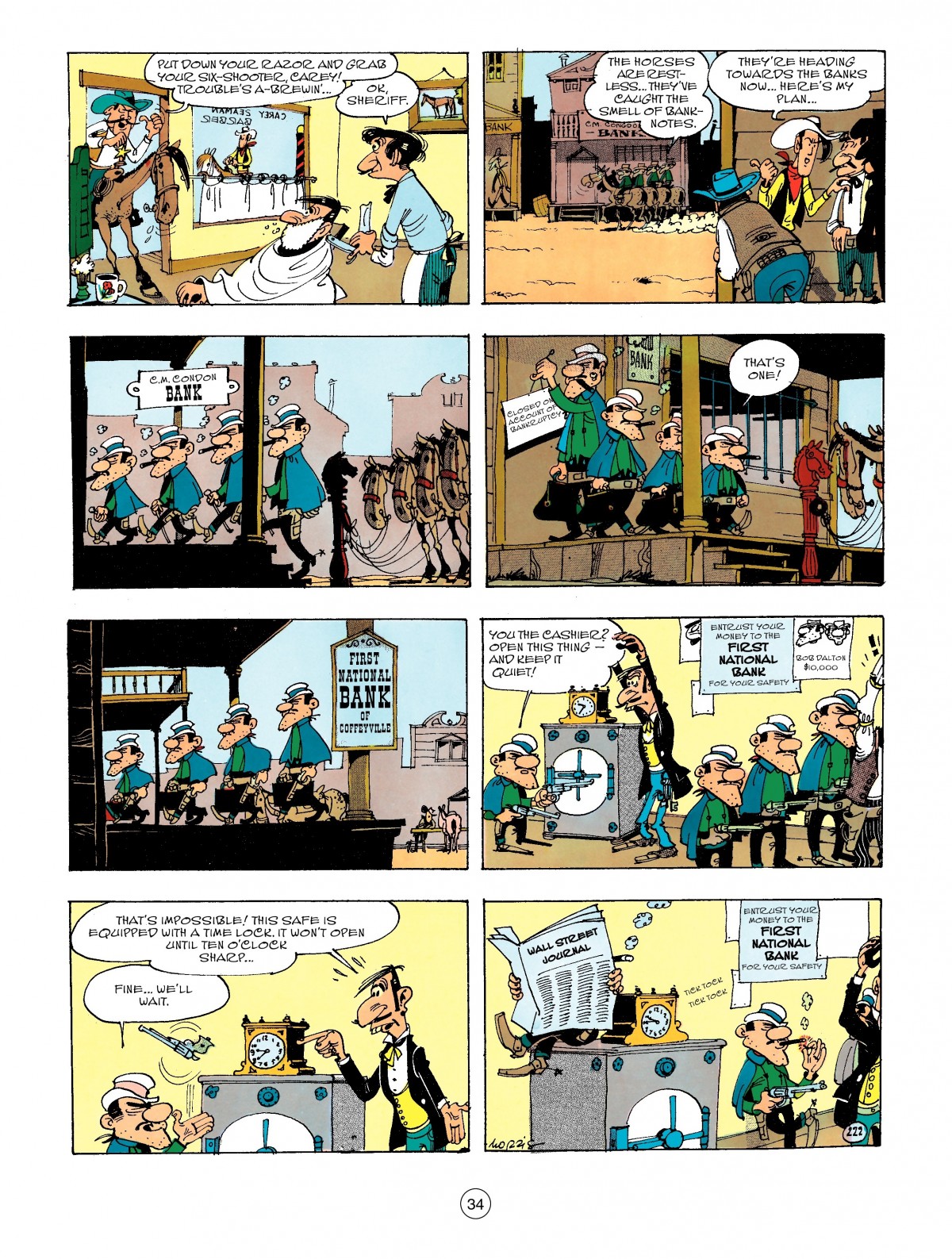 Read online A Lucky Luke Adventure comic -  Issue #47 - 34