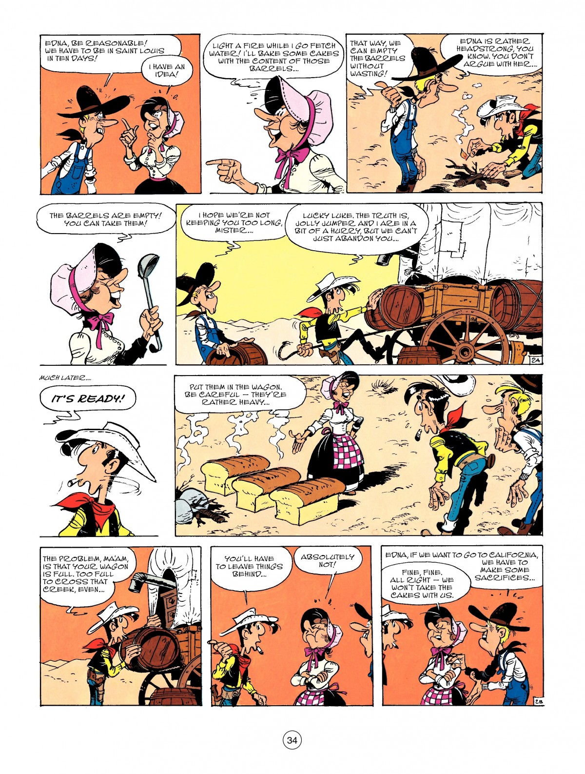 Read online A Lucky Luke Adventure comic -  Issue #50 - 34