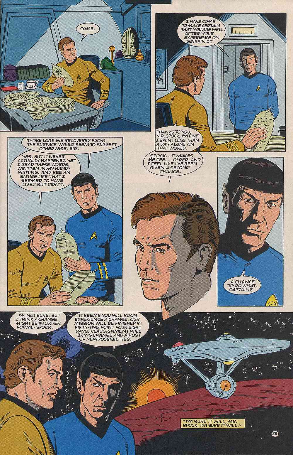 Read online Star Trek (1989) comic -  Issue #63 - 29