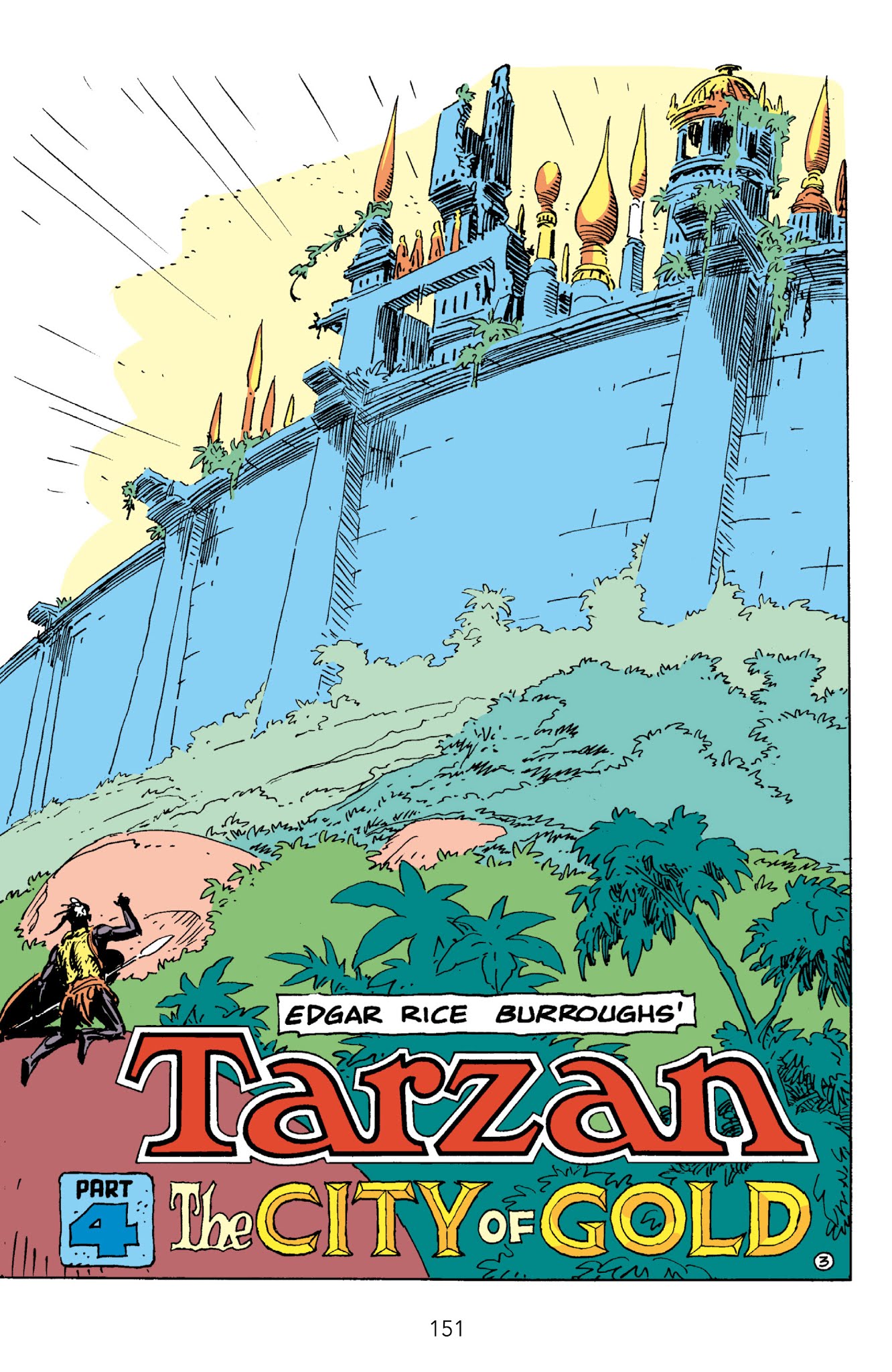 Read online Edgar Rice Burroughs' Tarzan The Joe Kubert Years comic -  Issue # TPB 2 (Part 2) - 46