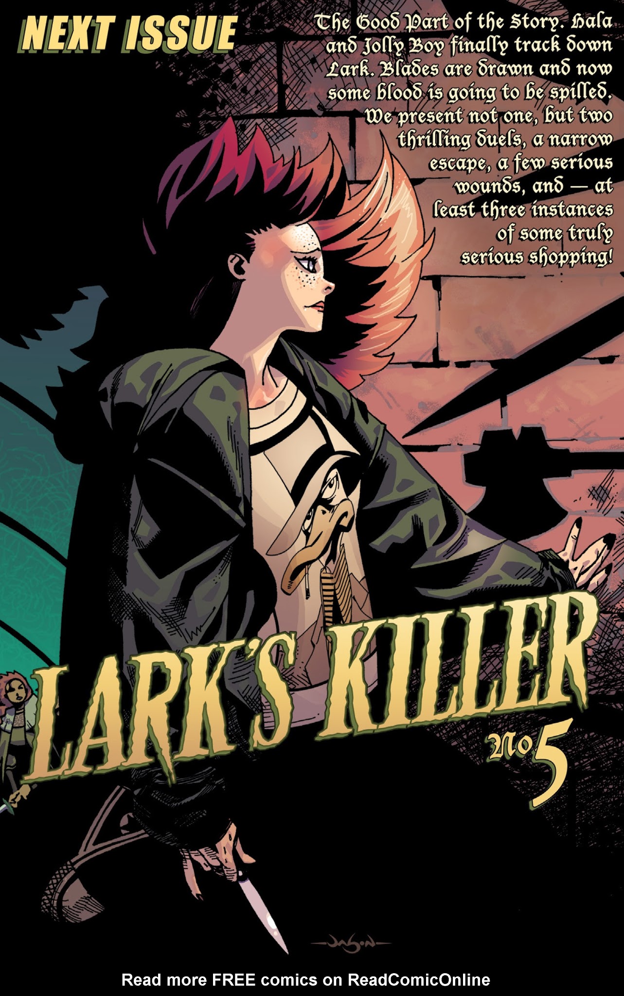 Read online Lark's Killer comic -  Issue #4 - 32