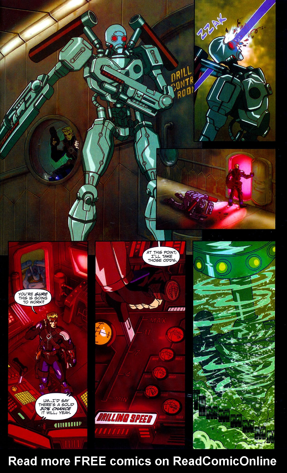 Read online G.I. Joe Sigma 6 comic -  Issue #1 - 17