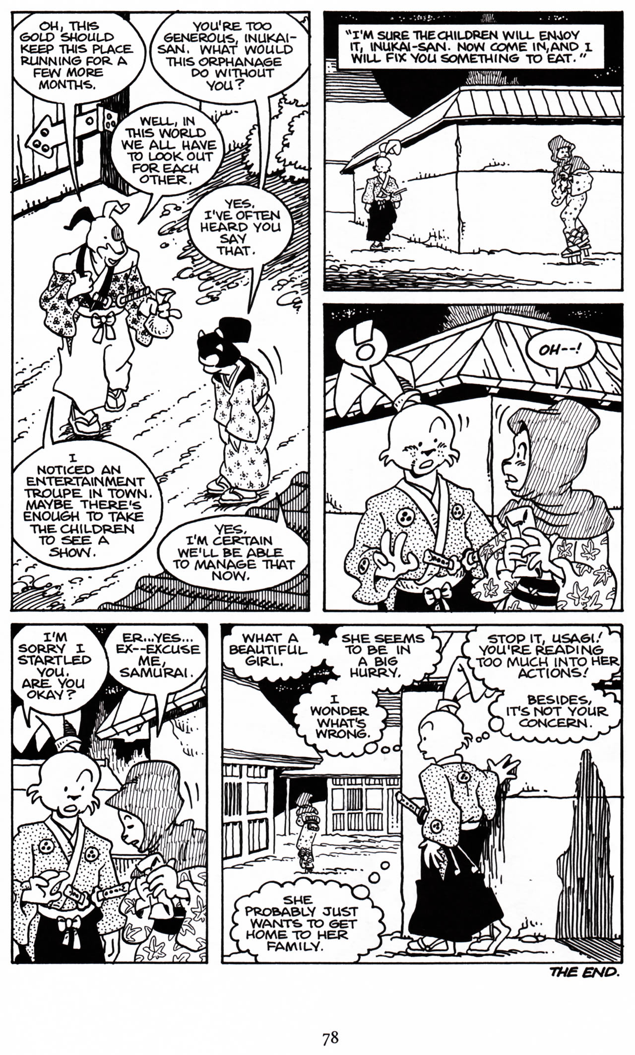 Read online Usagi Yojimbo (1996) comic -  Issue #25 - 25