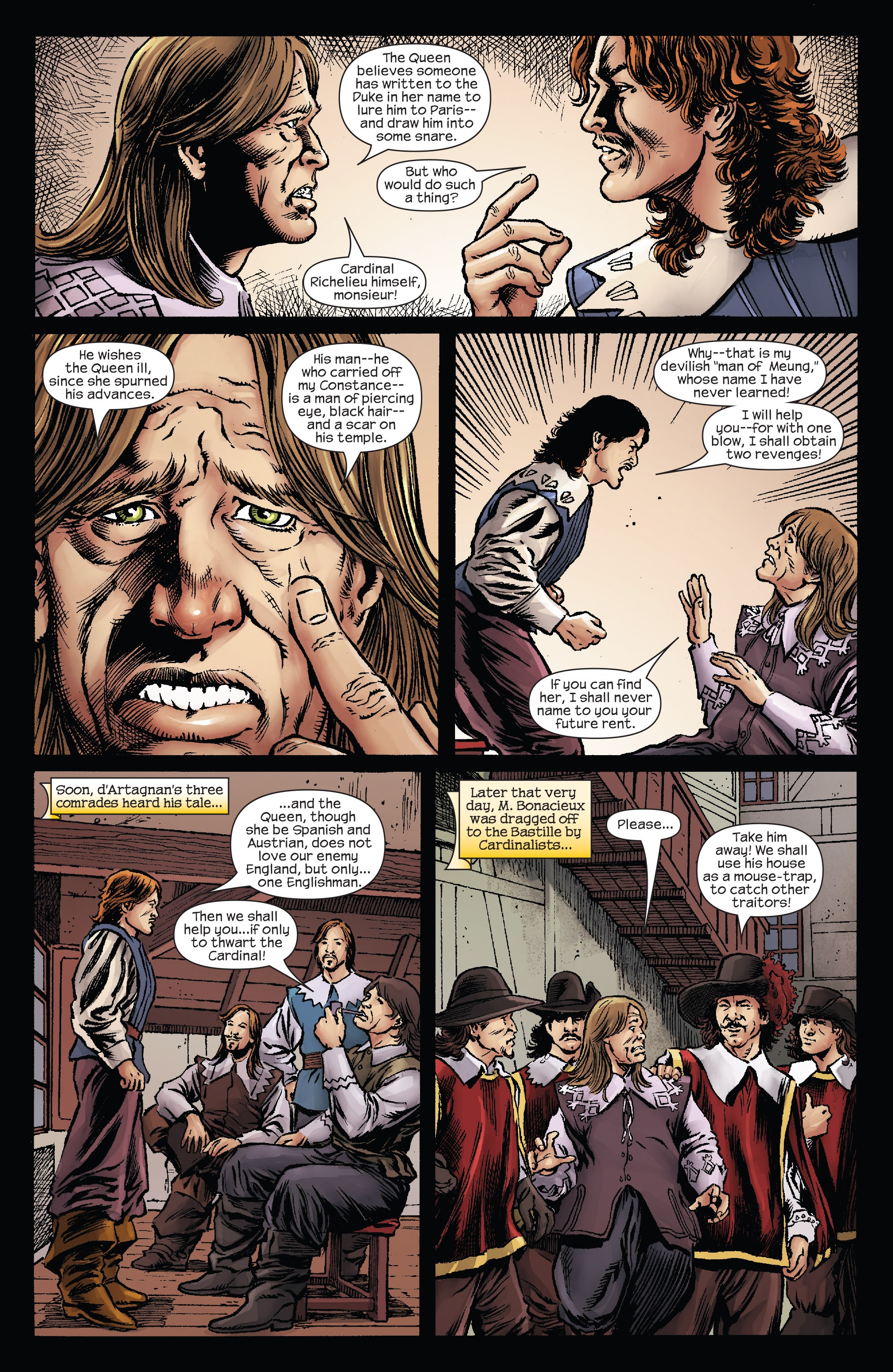Read online Marvel Illustrated: The Three Musketeers comic -  Issue #2 - 6