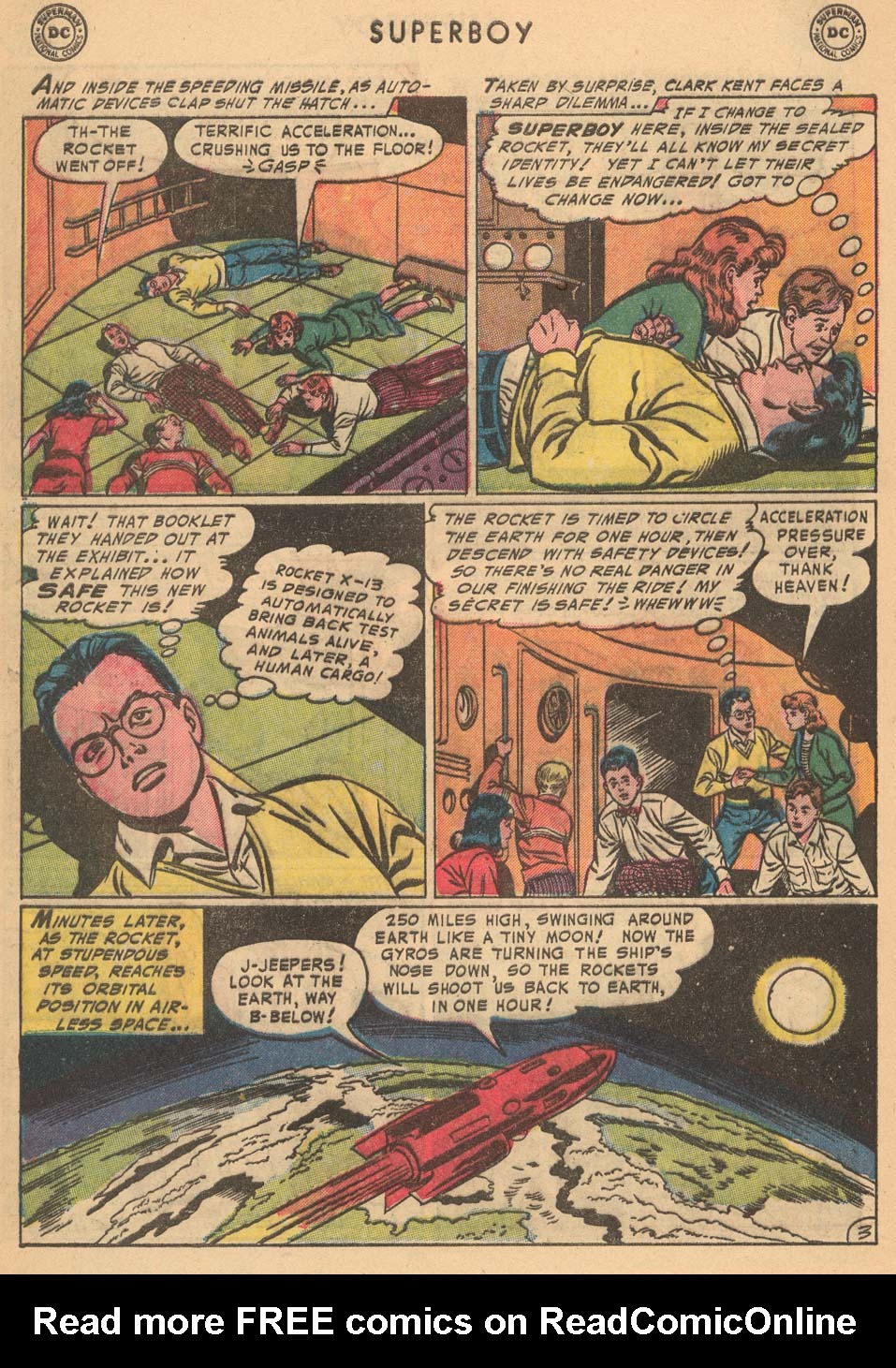 Read online Superboy (1949) comic -  Issue #34 - 28