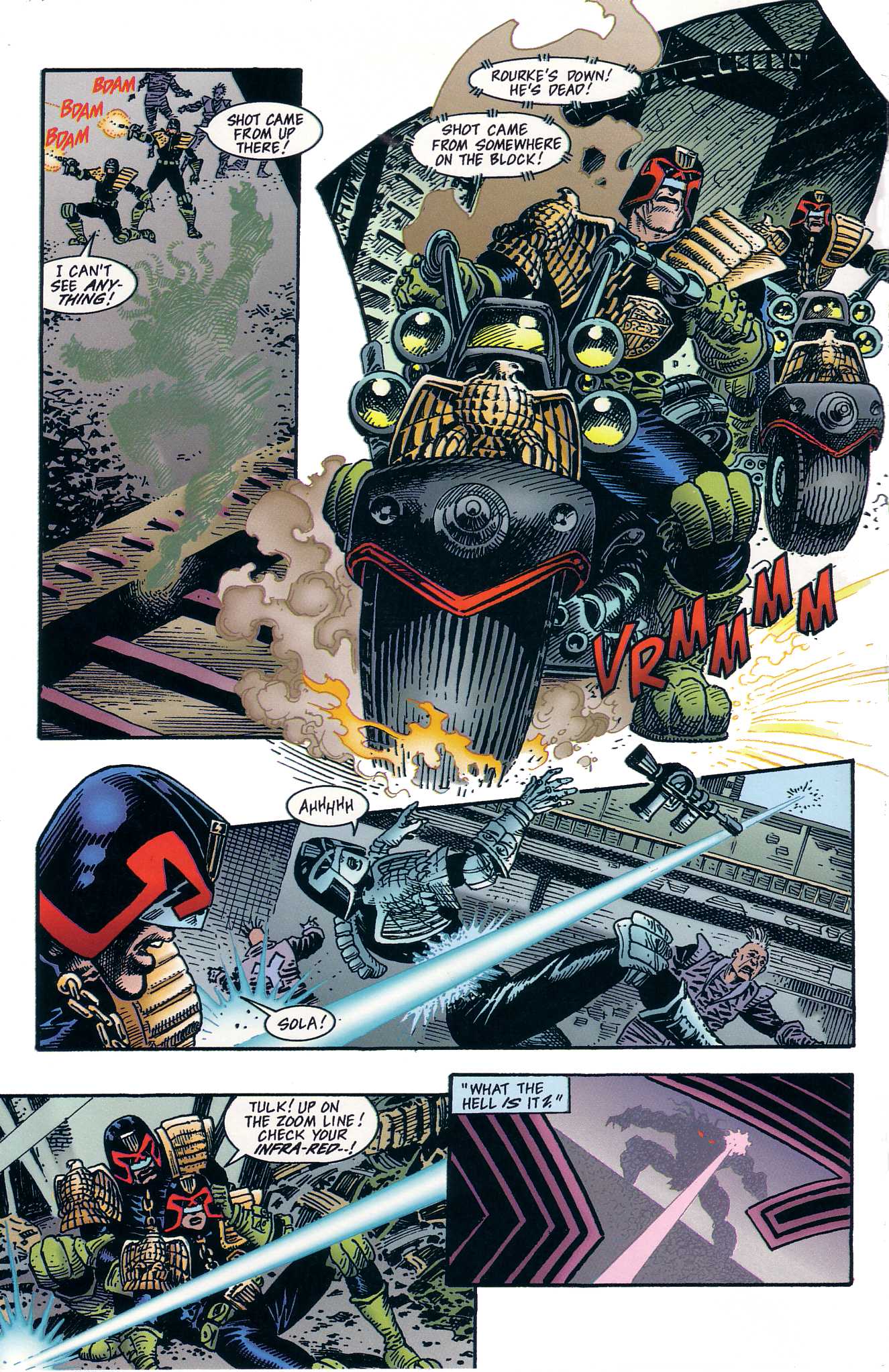 Read online Predator Versus Judge Dredd comic -  Issue #1 - 12