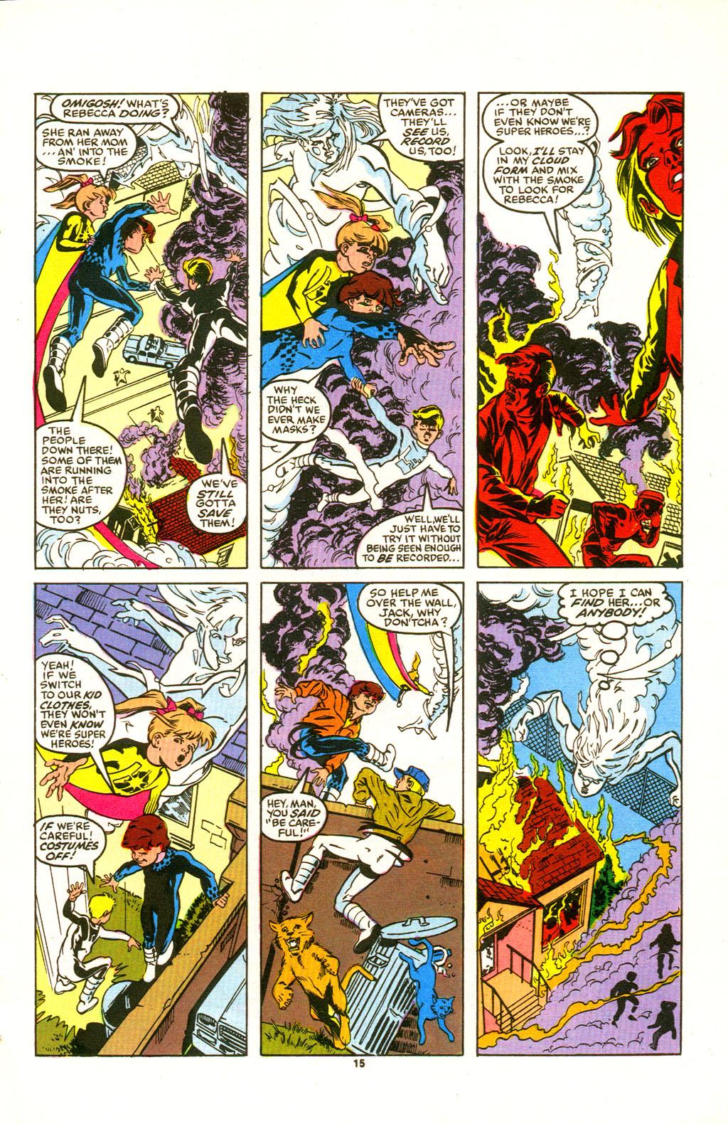 Read online Power Pack (1984) comic -  Issue #39 - 16