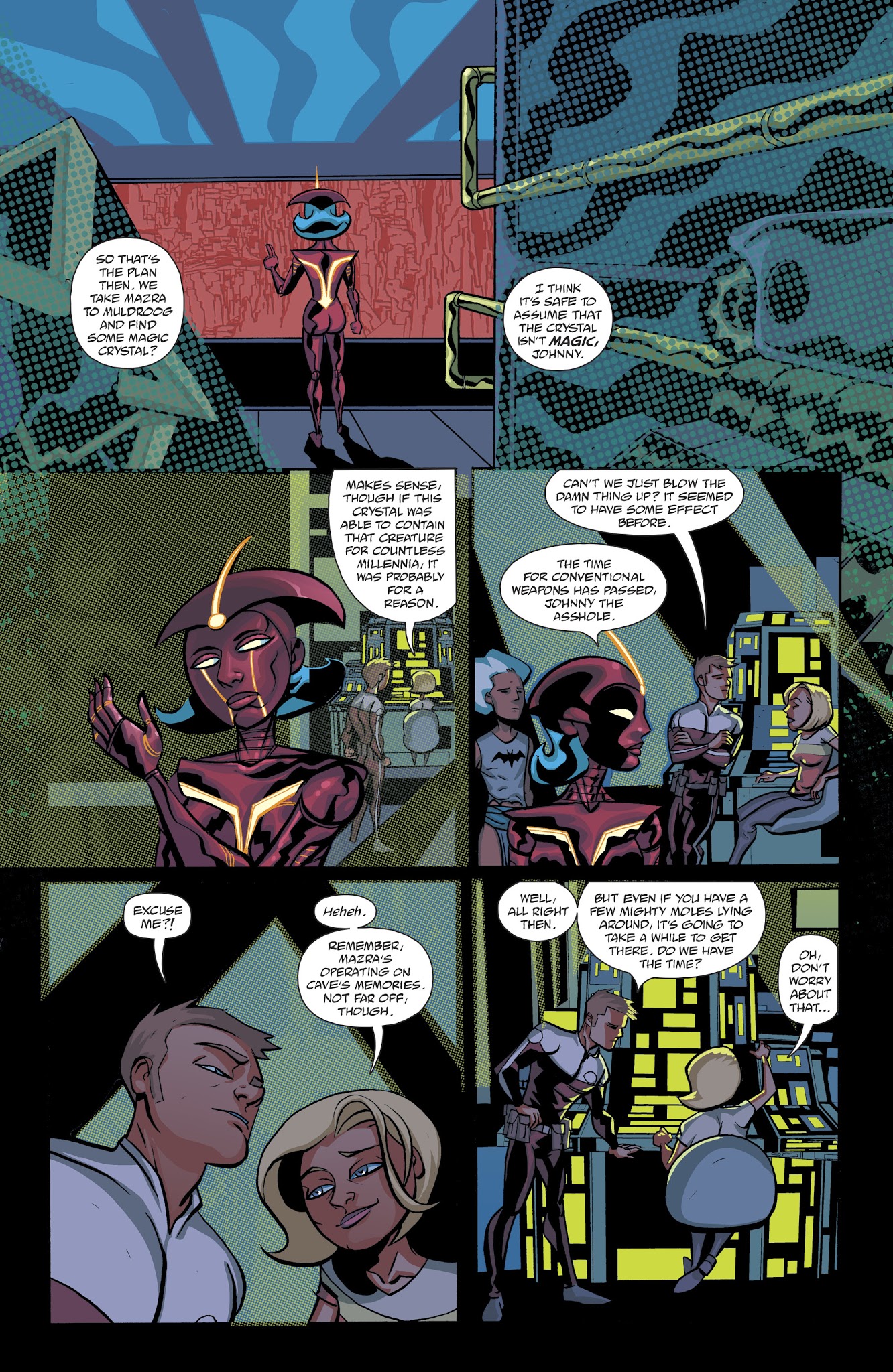 Read online Cave Carson Has a Cybernetic Eye comic -  Issue #11 - 10