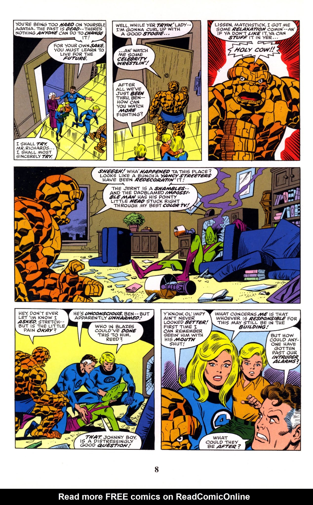 Read online Fantastic Four Visionaries: George Perez comic -  Issue # TPB 2 (Part 1) - 8
