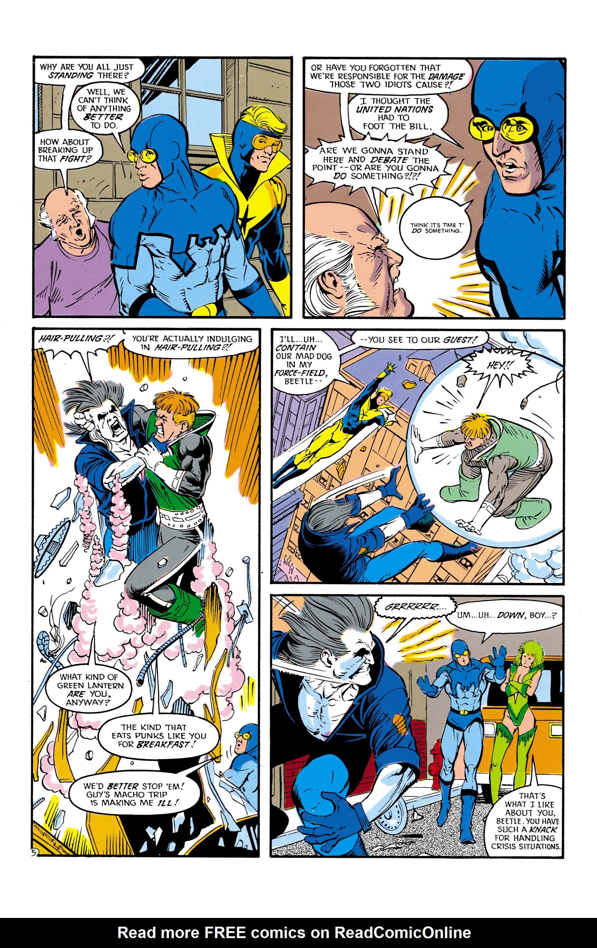 Read online Justice League International (1987) comic -  Issue #19 - 6