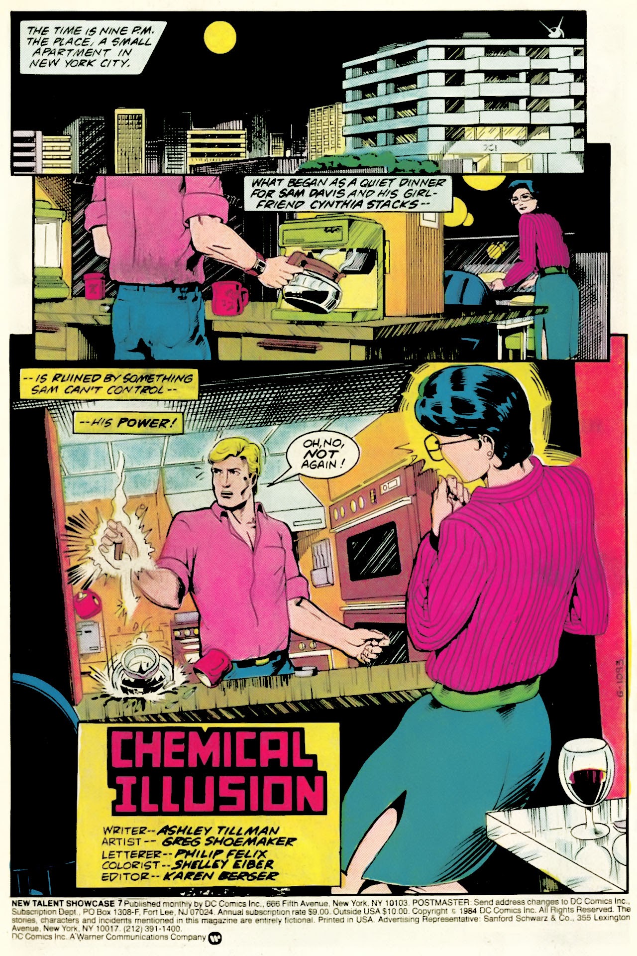 Read online The New Talent Showcase comic -  Issue #7 - 3