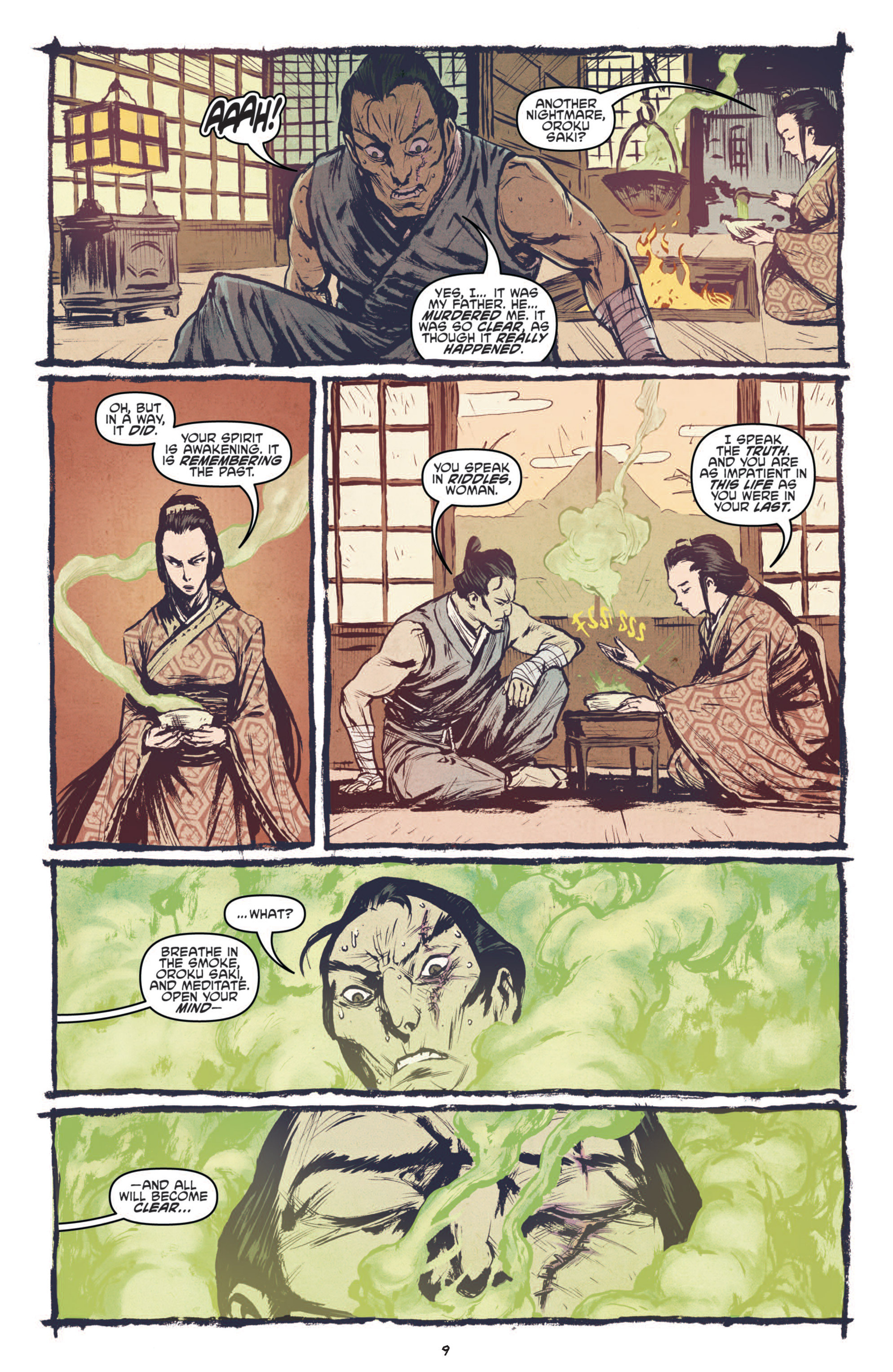 Read online Teenage Mutant Ninja Turtles: The Secret History of the Foot Clan comic -  Issue #3 - 11