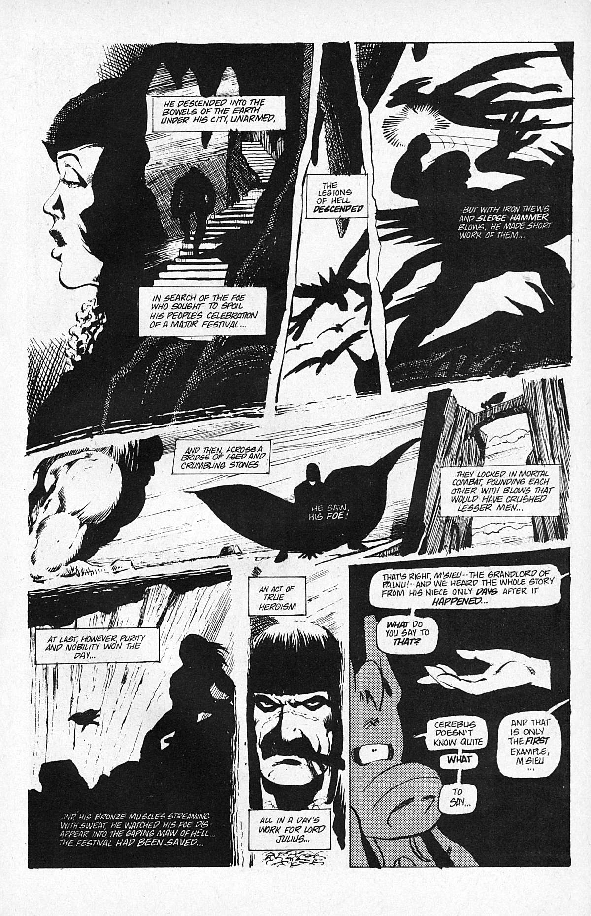 Read online Cerebus comic -  Issue #24 - 13