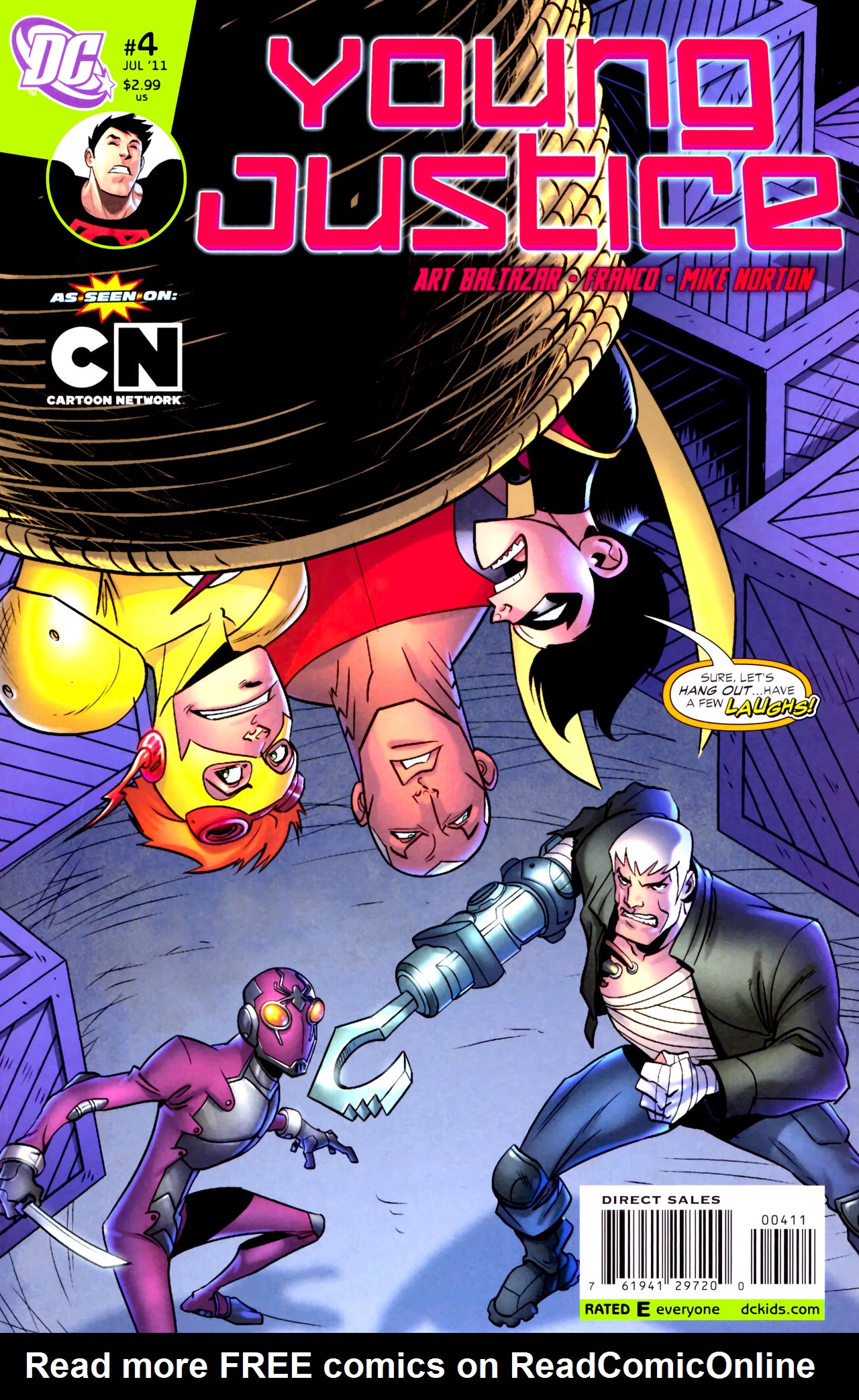 Read online Young Justice (2011) comic -  Issue #4 - 1