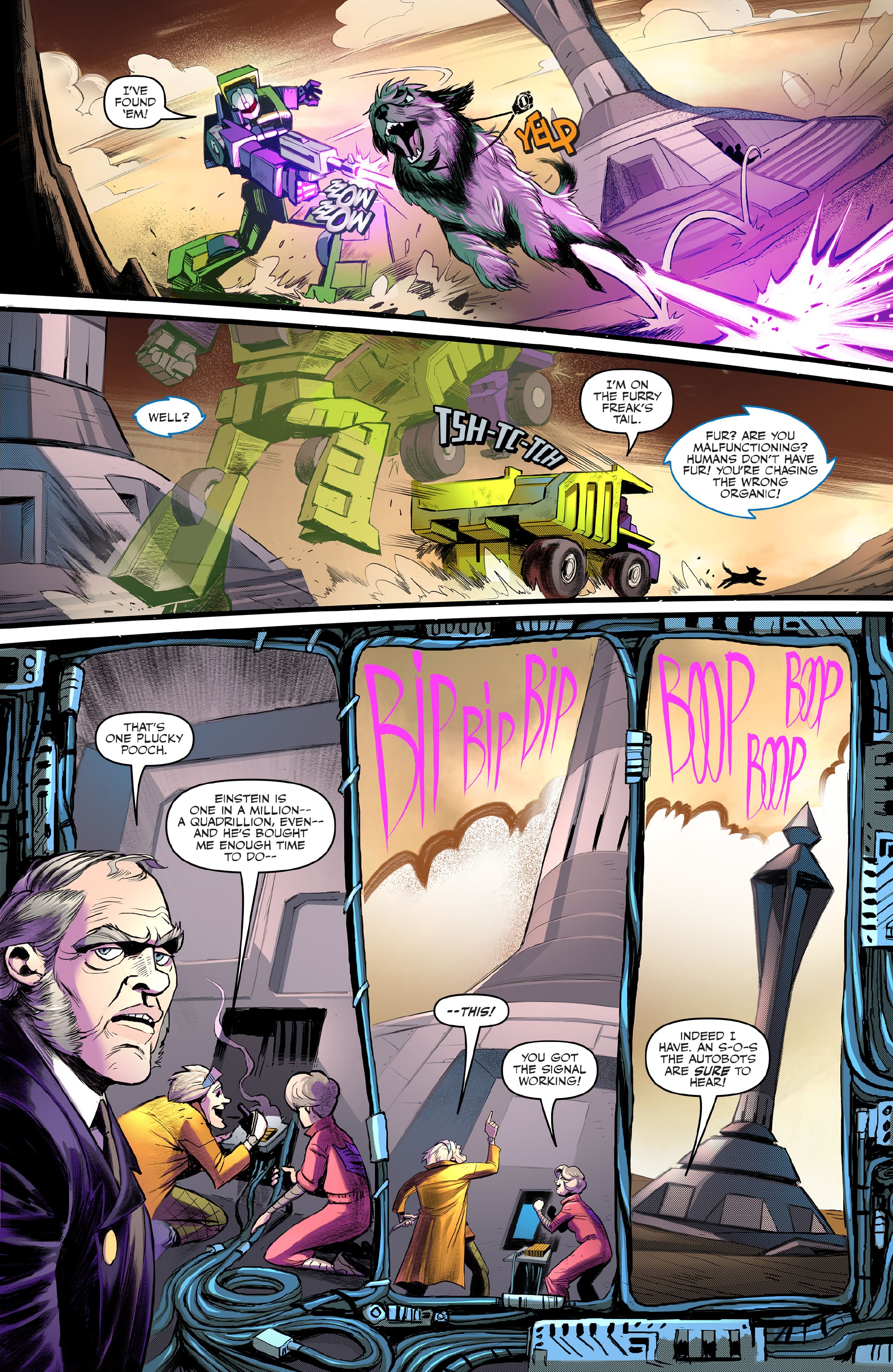 Read online Transformers: Back to the Future comic -  Issue #3 - 13