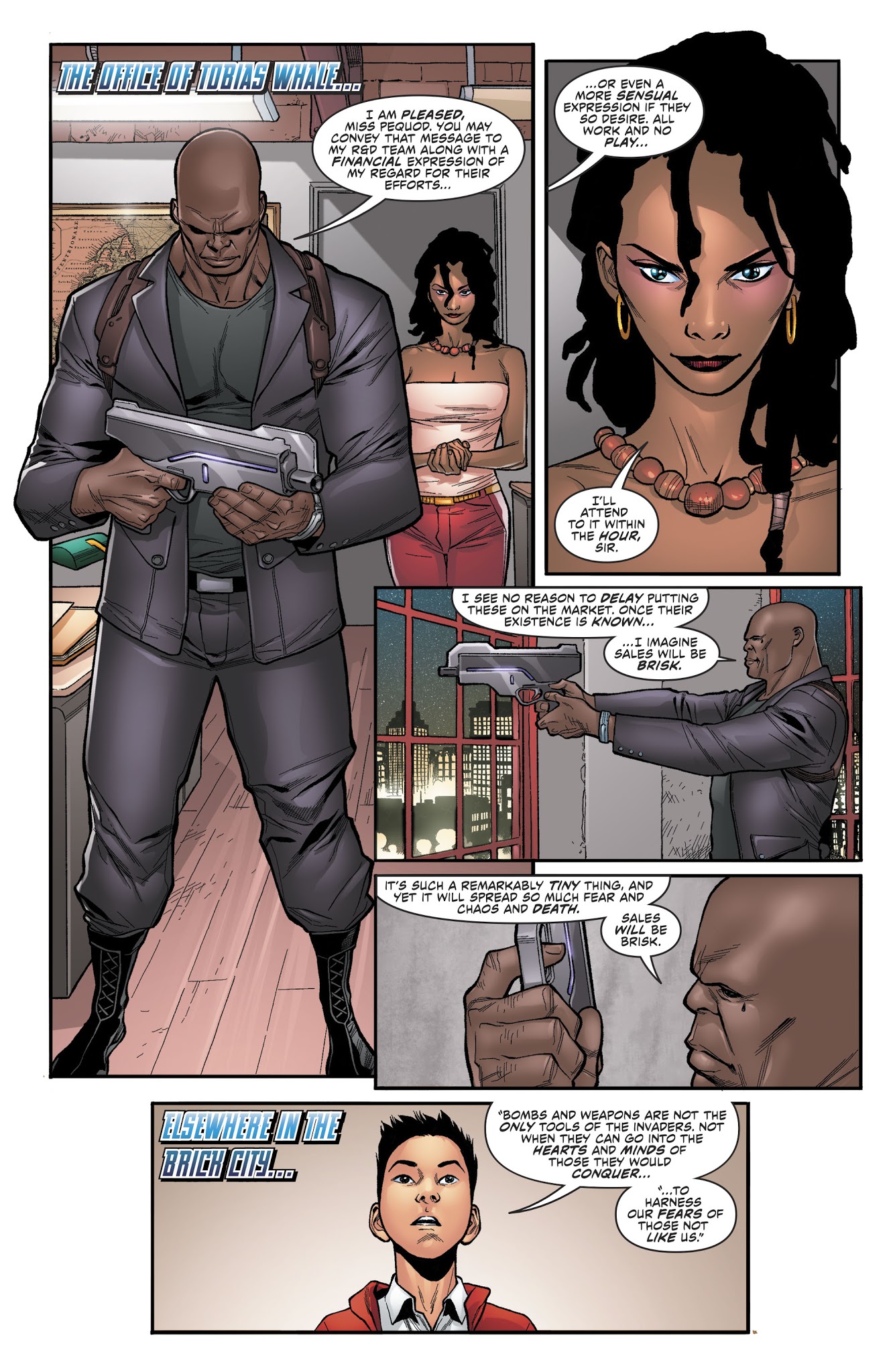 Read online Black Lightning: Cold Dead Hands comic -  Issue #2 - 21