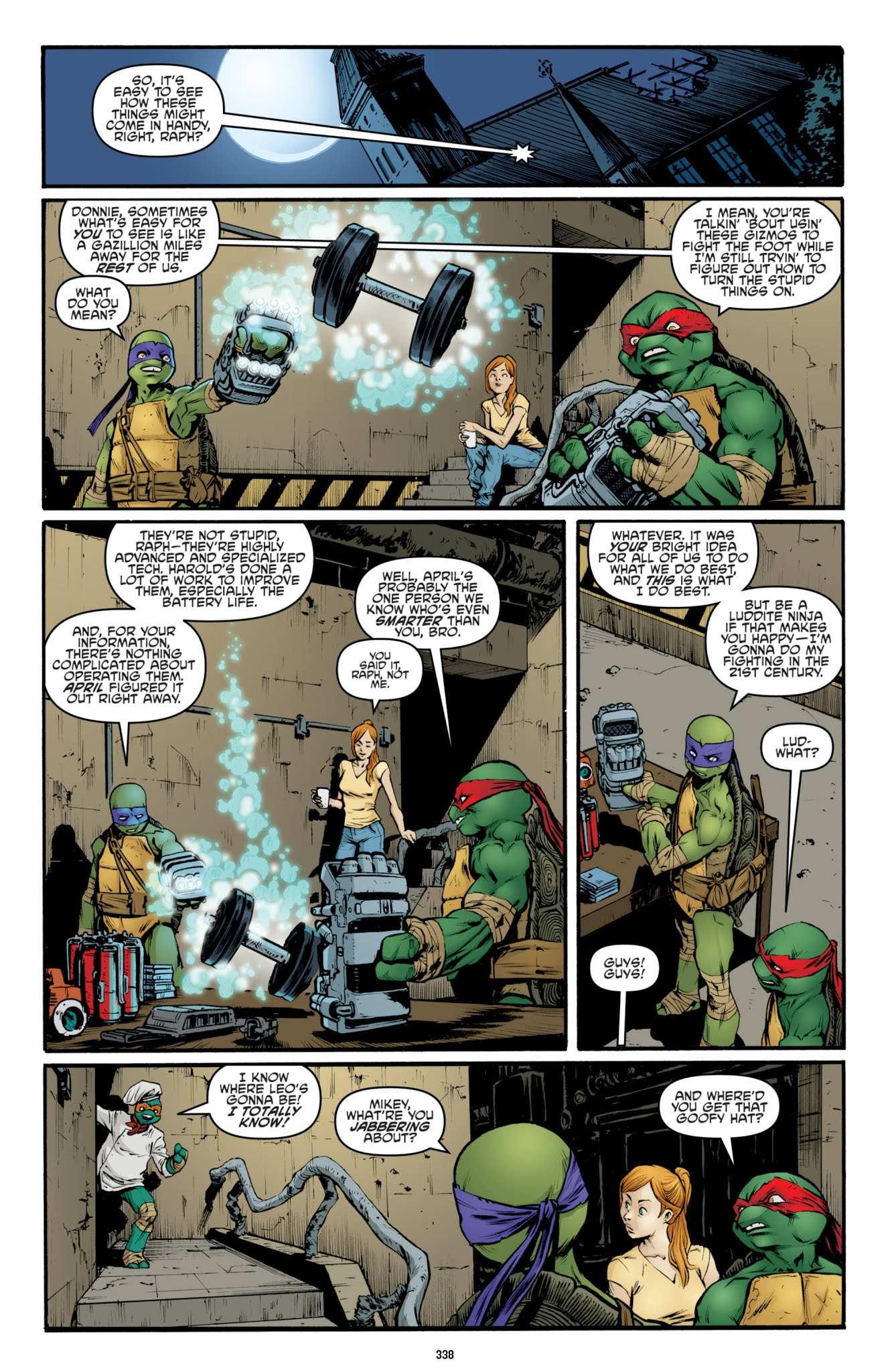 Read online Teenage Mutant Ninja Turtles: The IDW Collection comic -  Issue # TPB 3 (Part 4) - 37