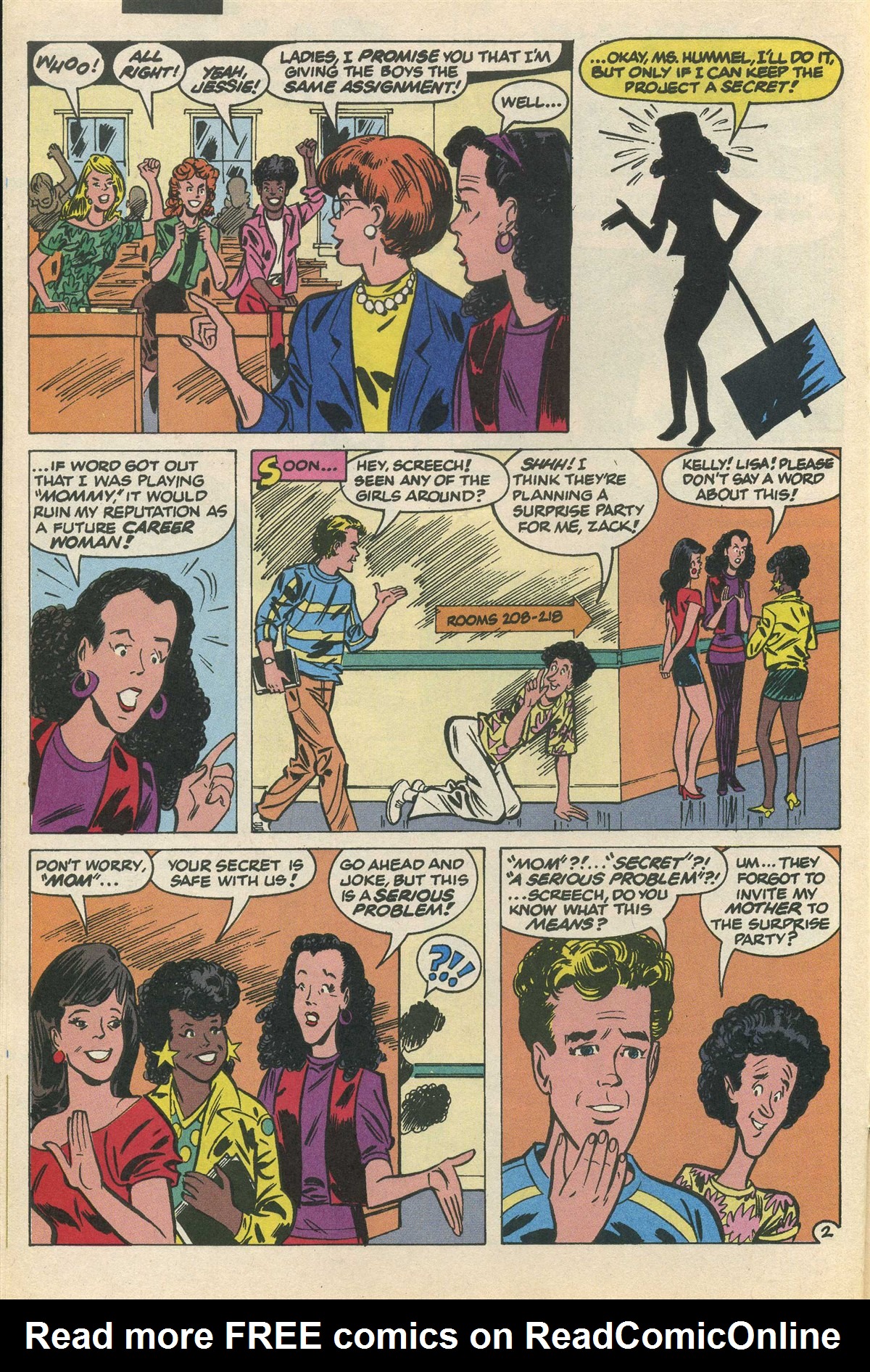 Read online Saved By The Bell comic -  Issue #3 - 21