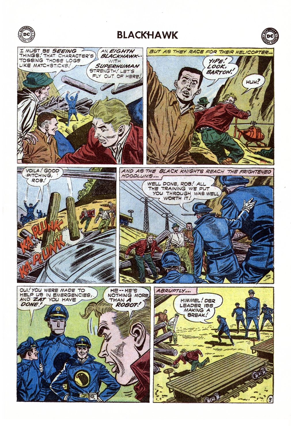 Read online Blackhawk (1957) comic -  Issue #139 - 5