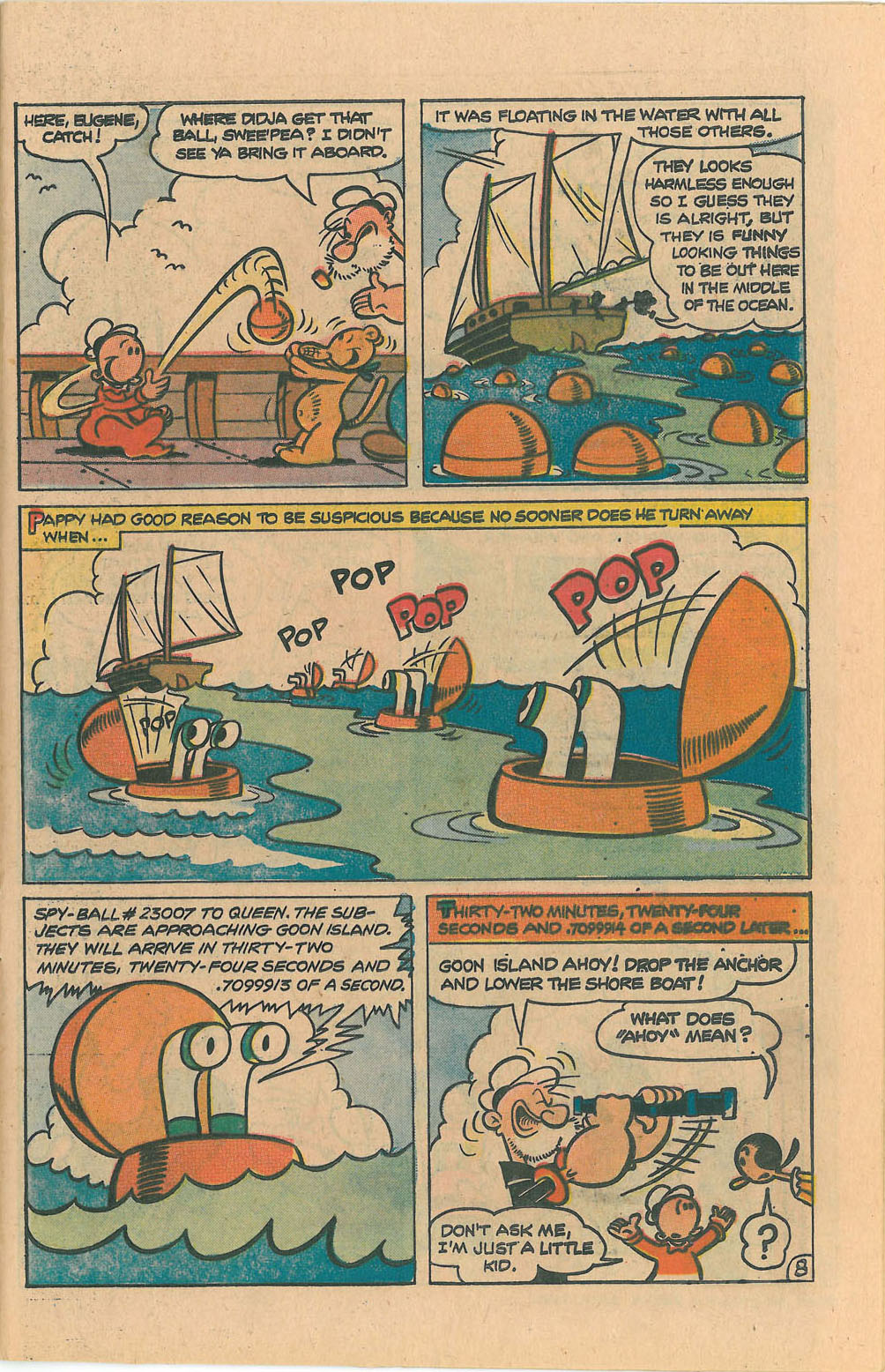 Read online Popeye (1948) comic -  Issue #127 - 11