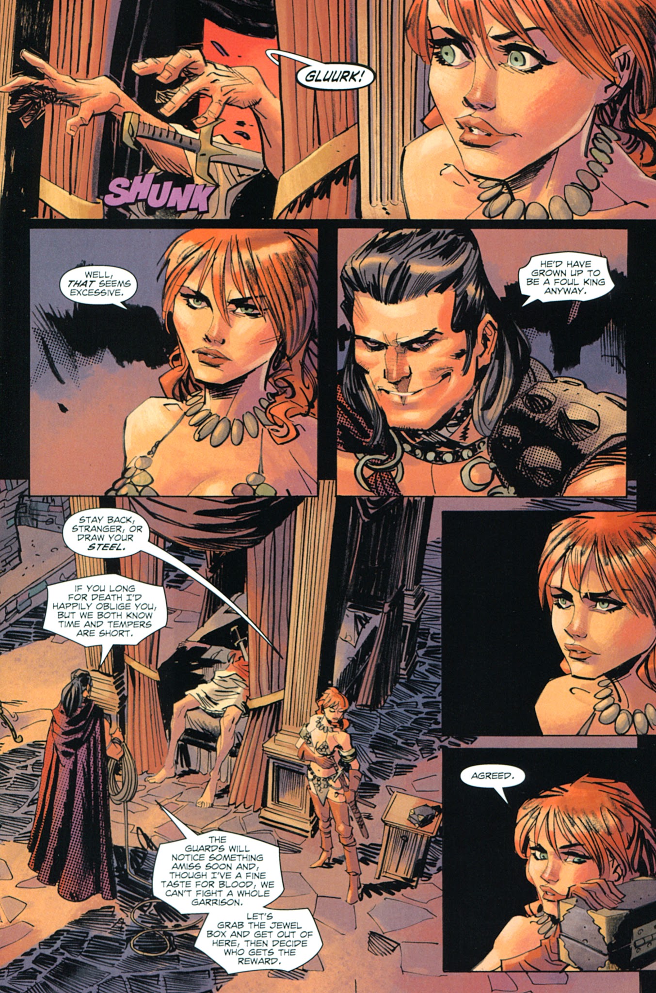 Read online Conan Red Sonja comic -  Issue #1 - 15
