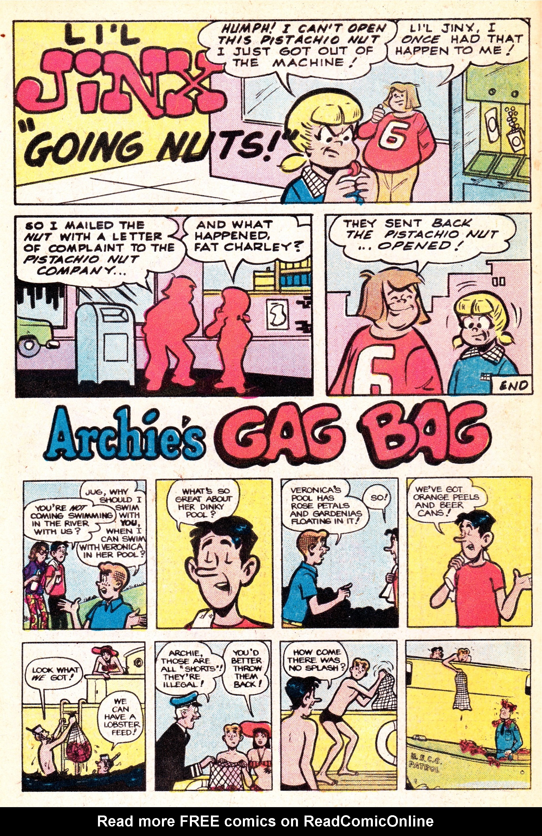 Read online Archie's TV Laugh-Out comic -  Issue #52 - 10