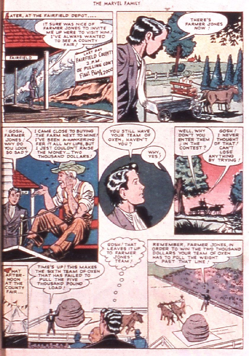 Read online The Marvel Family comic -  Issue #28 - 19