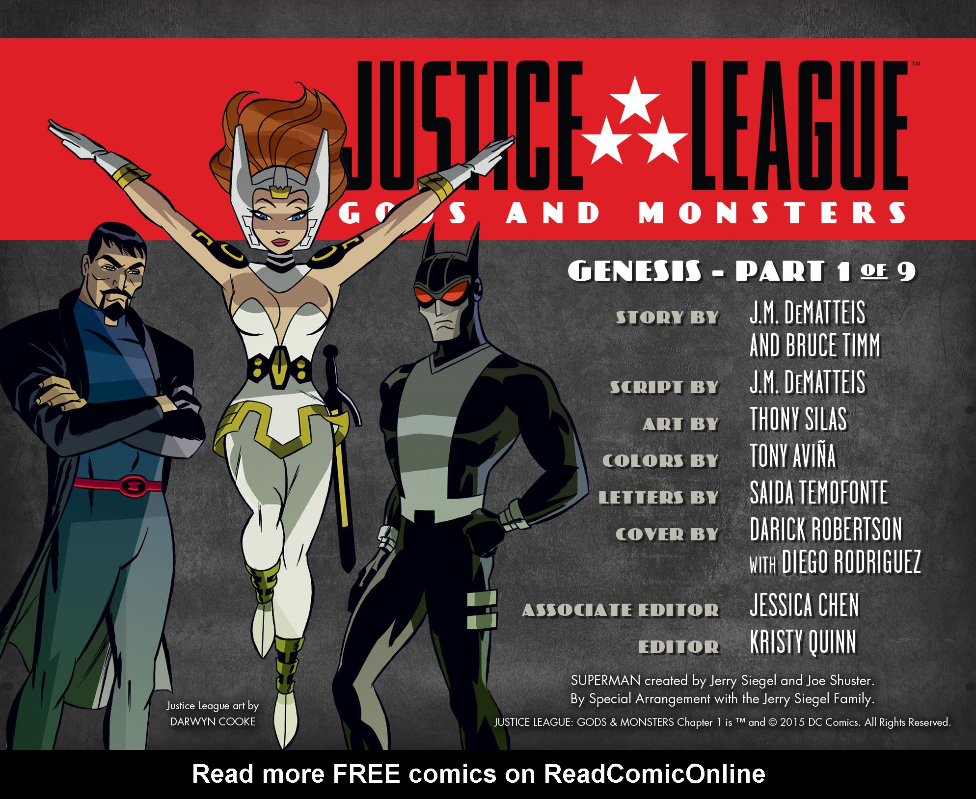 Read online Justice League: Gods and Monsters comic -  Issue #1 - 2