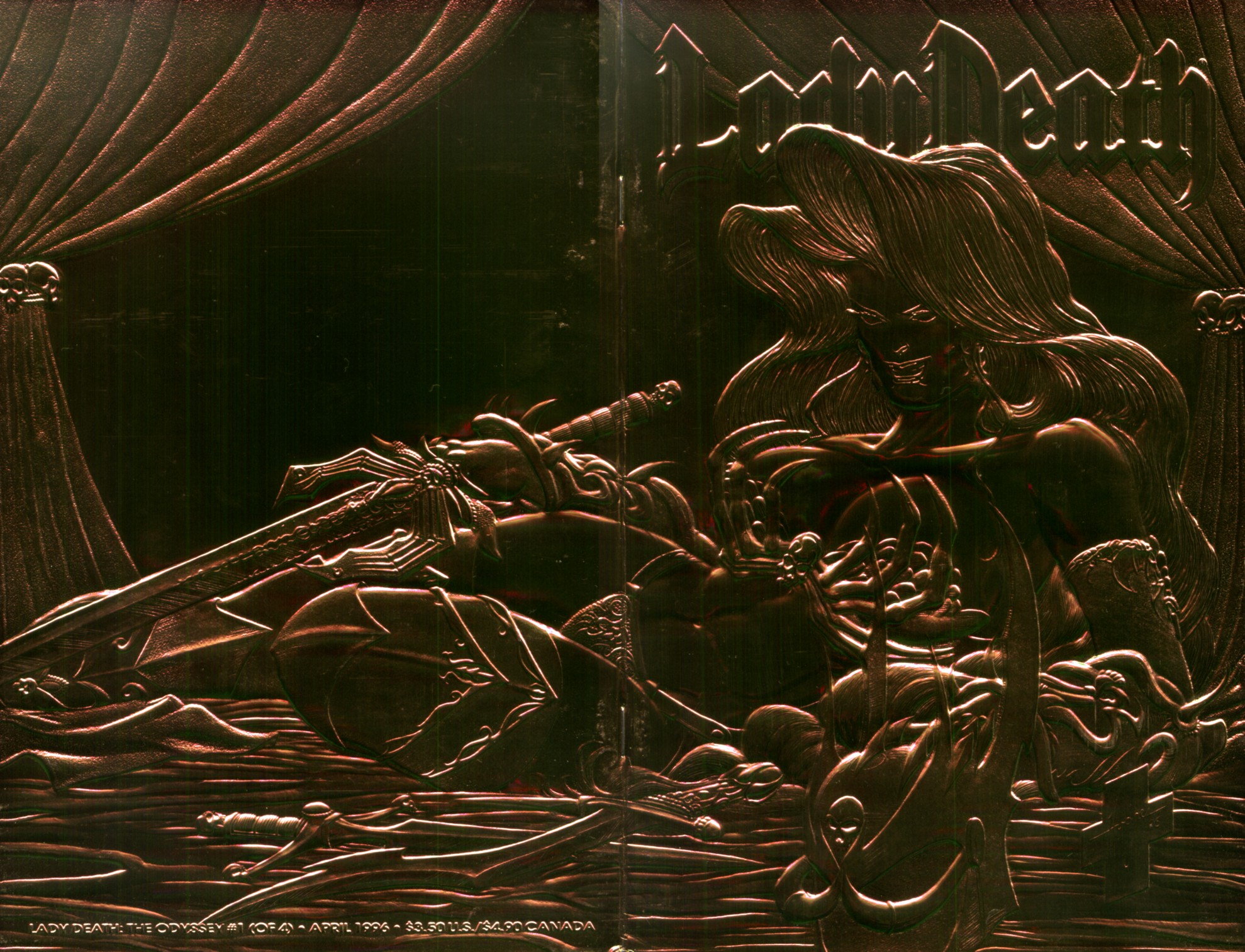 Read online Lady Death III: The Odyssey comic -  Issue #1 - 1