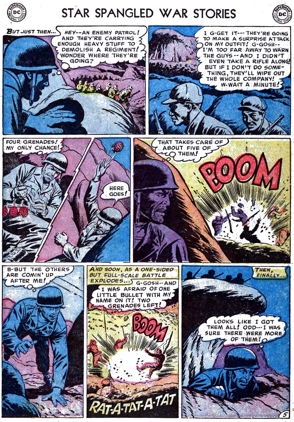 Read online Star Spangled War Stories (1952) comic -  Issue #10 - 7