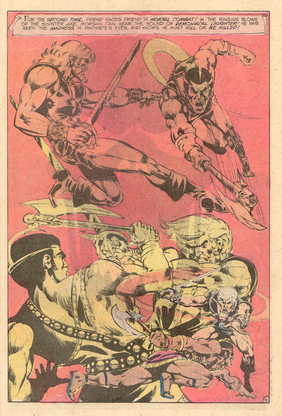 Read online Warlord (1976) comic -  Issue #7 - 16
