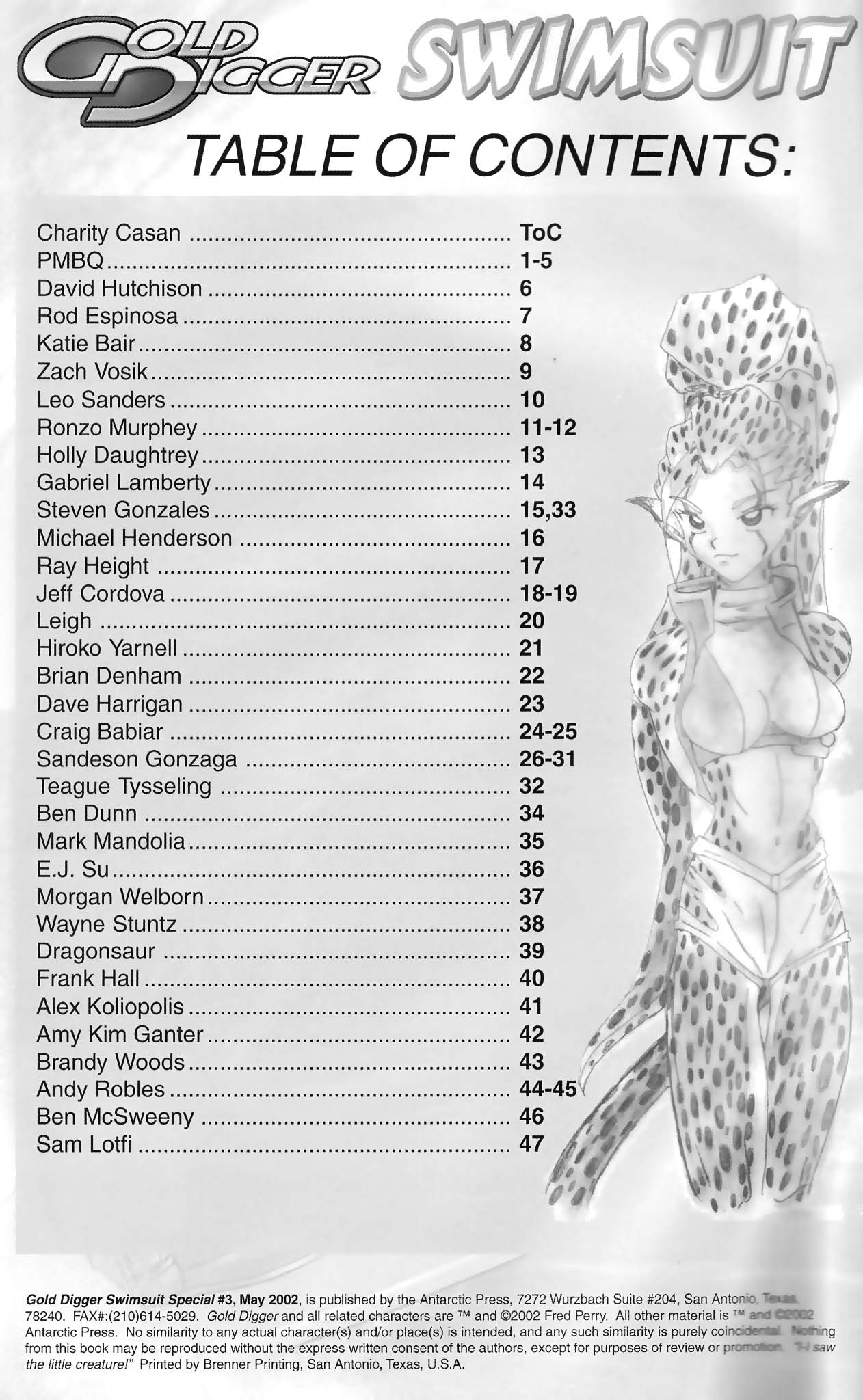 Read online Gold Digger Swimsuit Special comic -  Issue #3 - 2