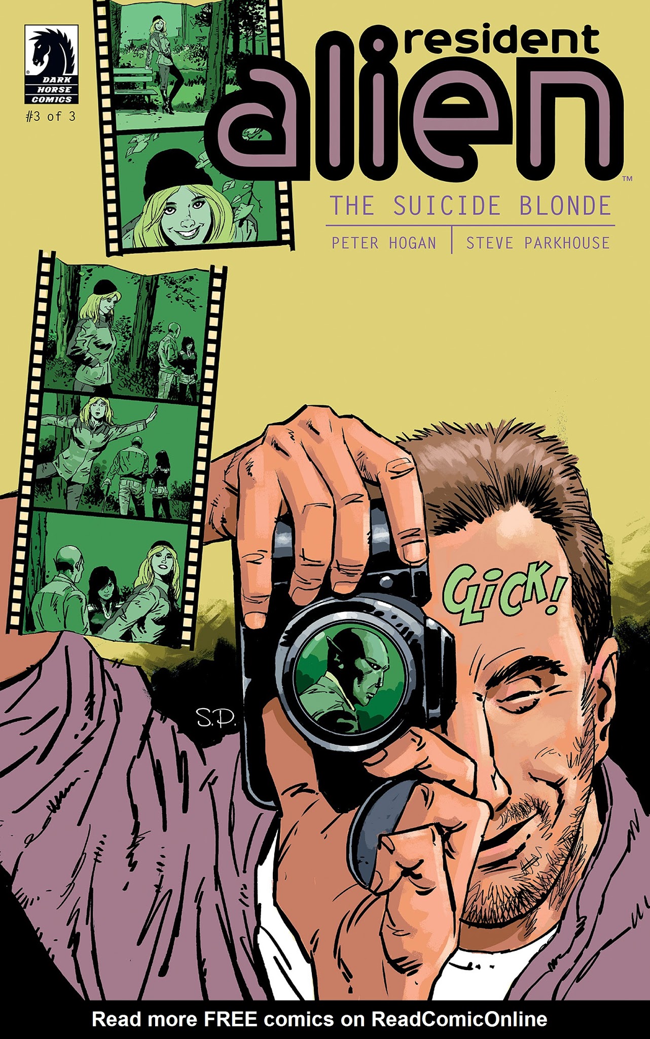 Read online Resident Alien: The Suicide Blonde comic -  Issue #3 - 1