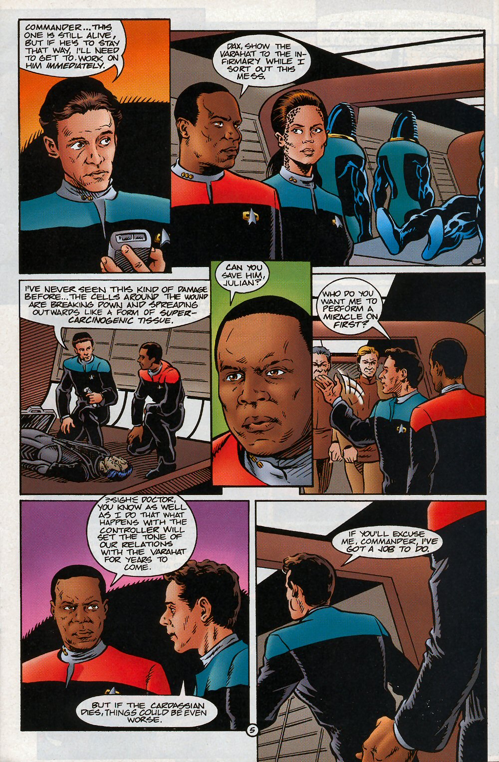 Read online Star Trek: Deep Space Nine (1993) comic -  Issue #27 - 9