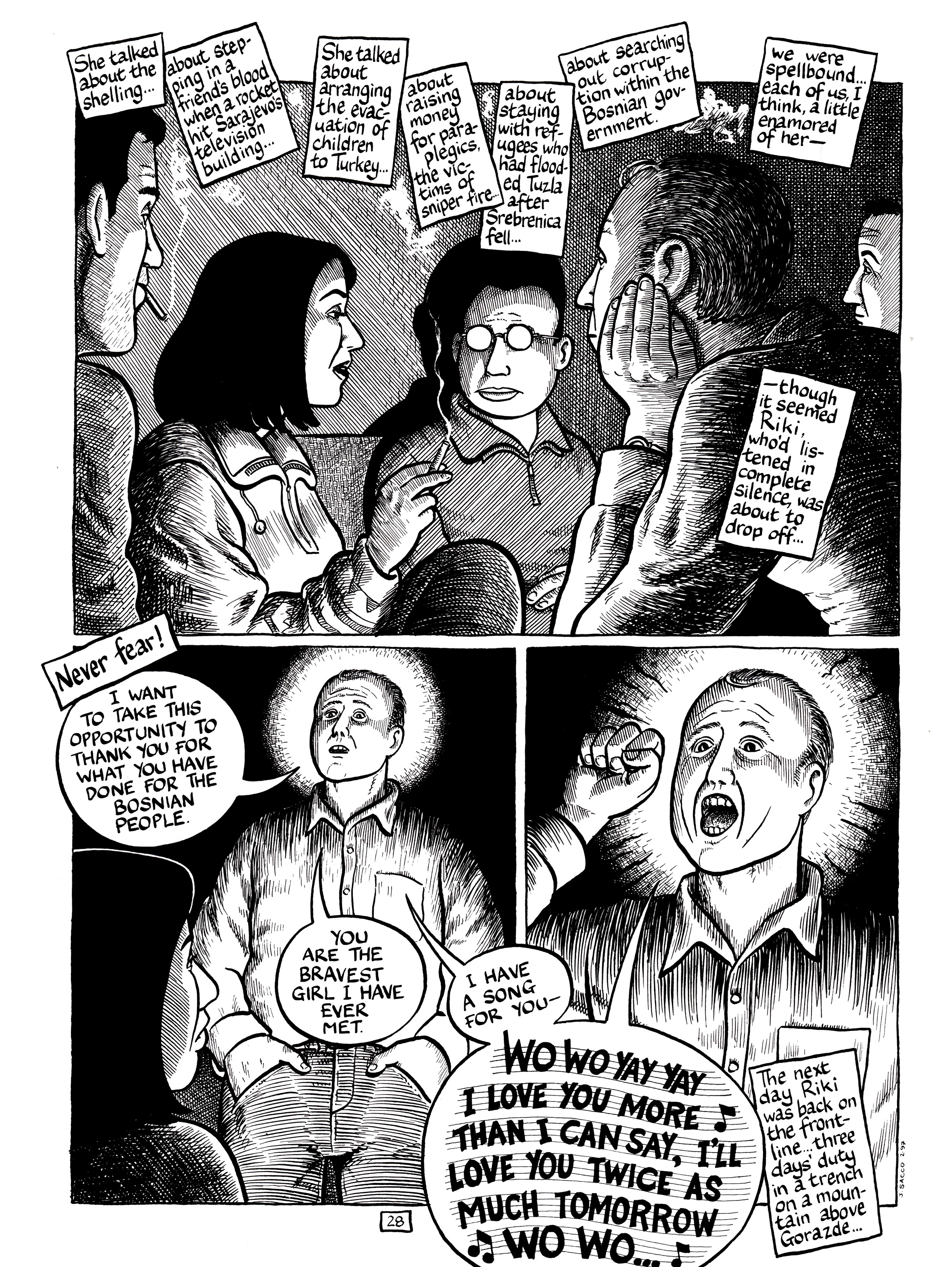 Read online Safe Area Goražde comic -  Issue # TPB (Part 1) - 67