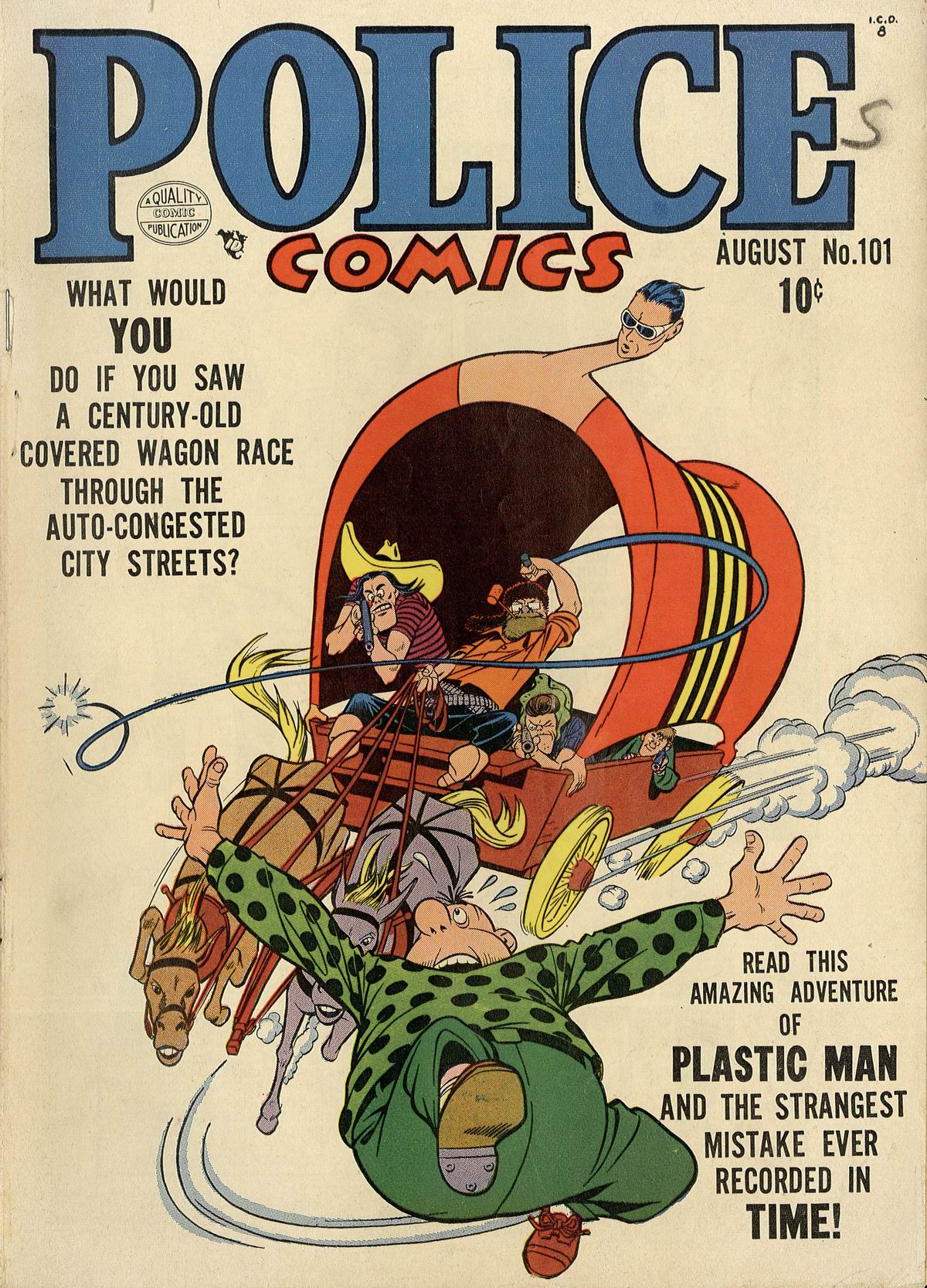 Read online Police Comics comic -  Issue #101 - 1