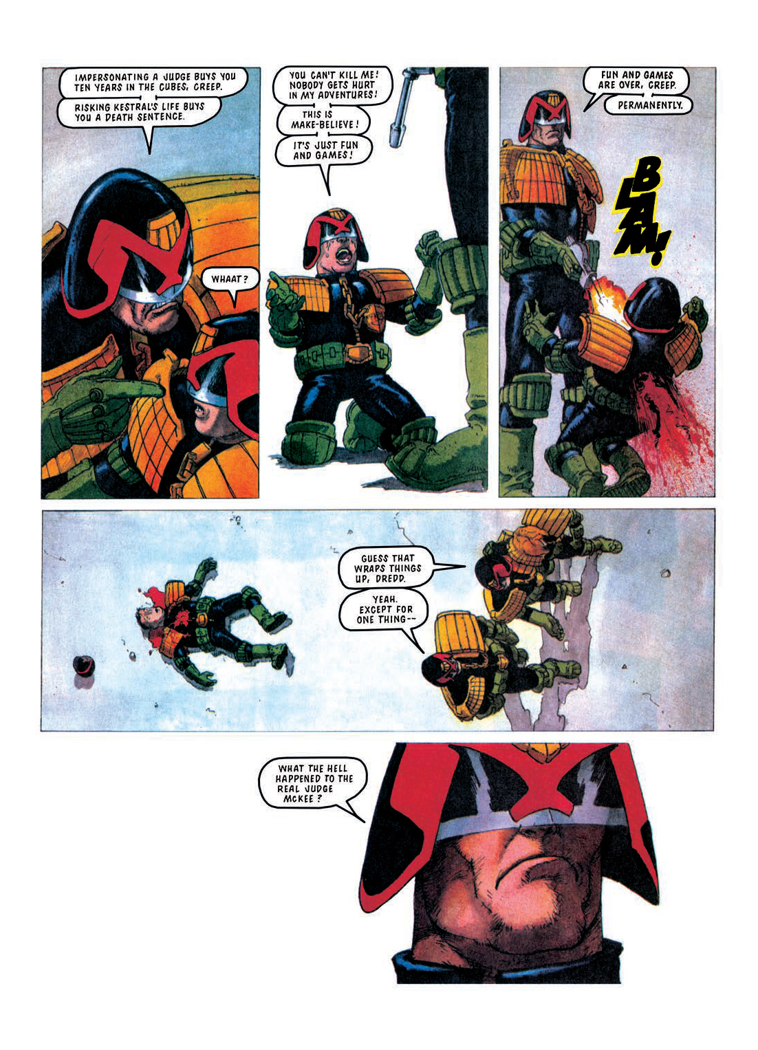 Read online Judge Dredd: The Restricted Files comic -  Issue # TPB 4 - 20